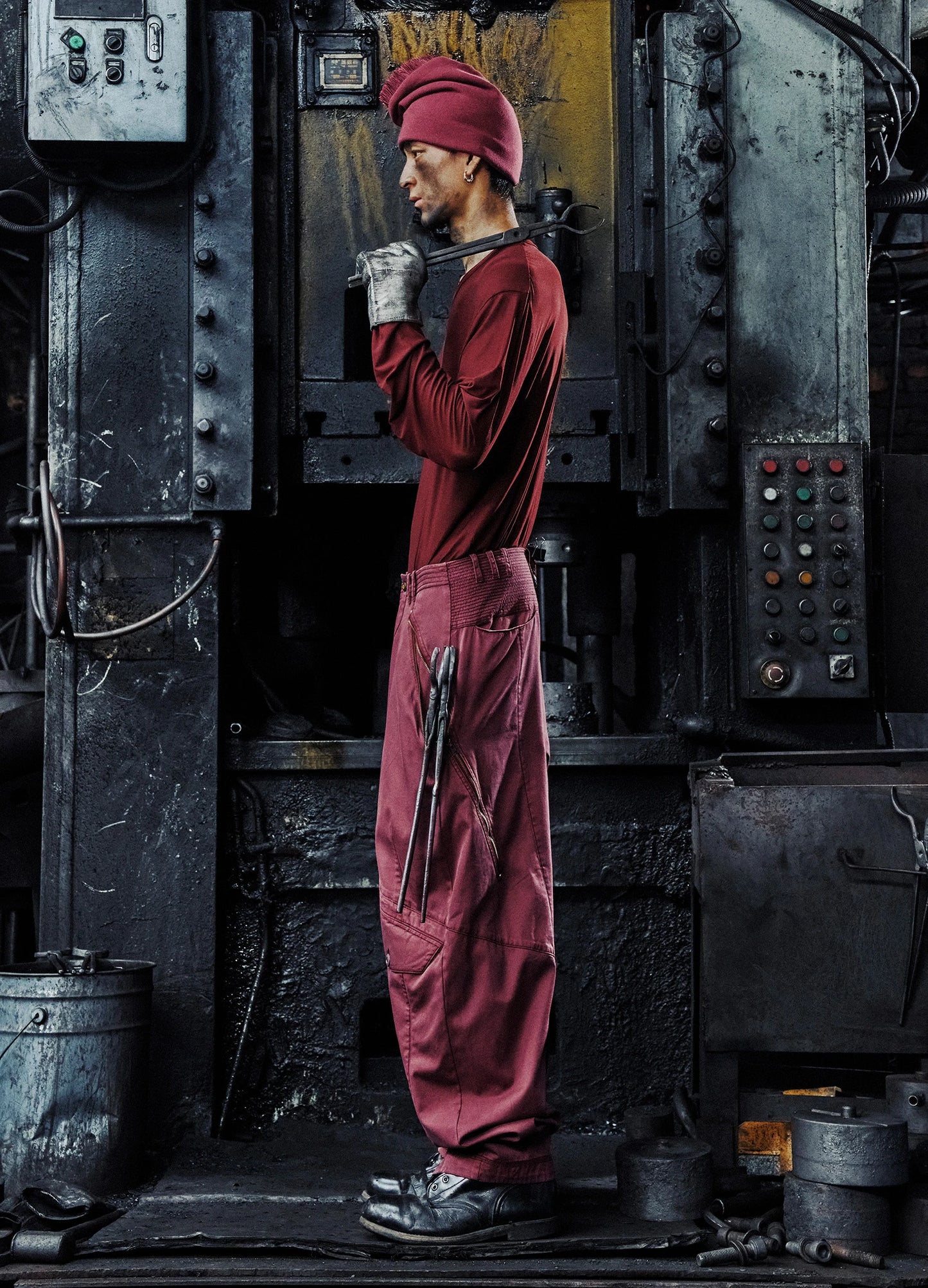 Tapered Cargo Trousers