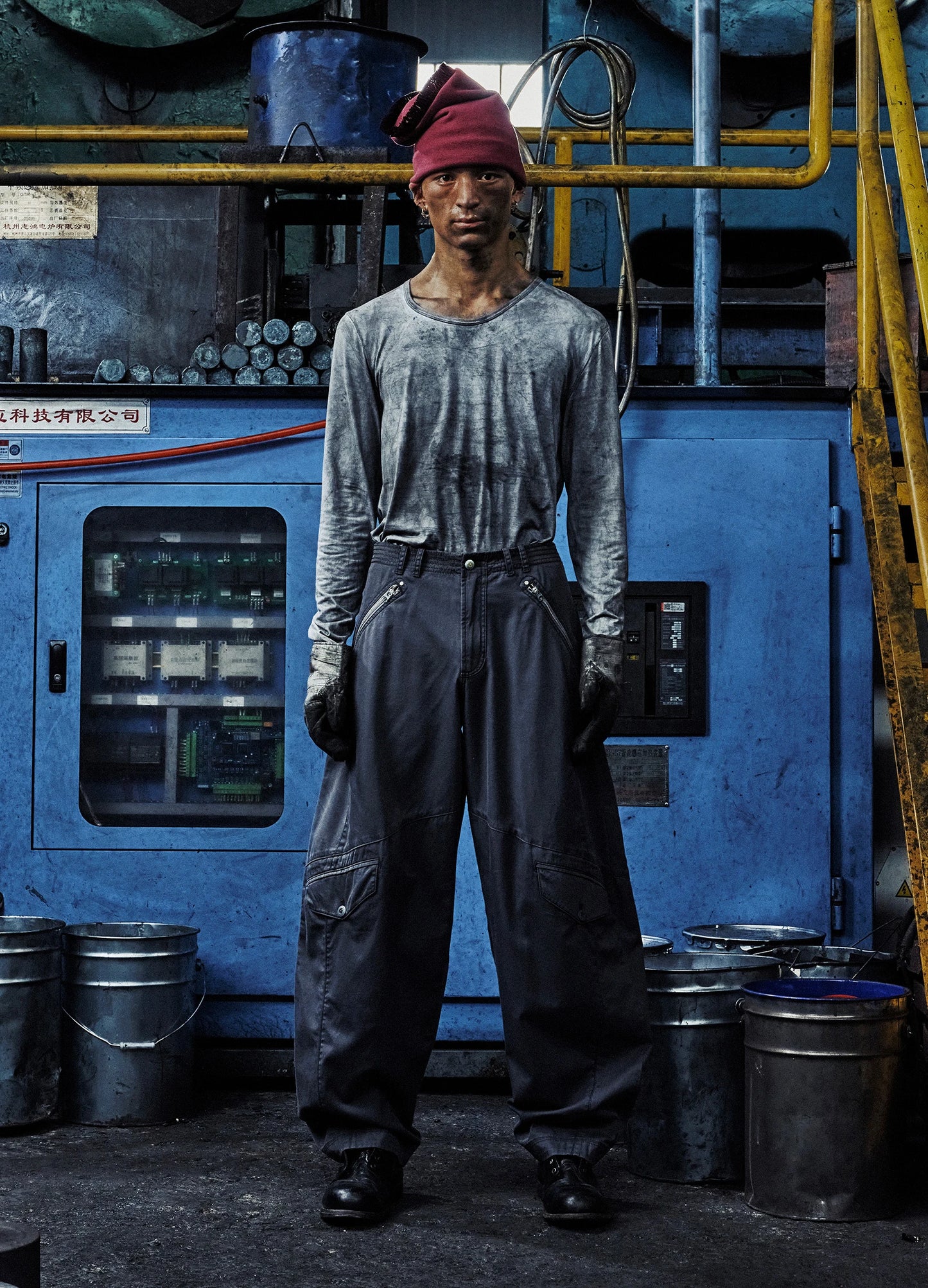 Tapered Cargo Trousers