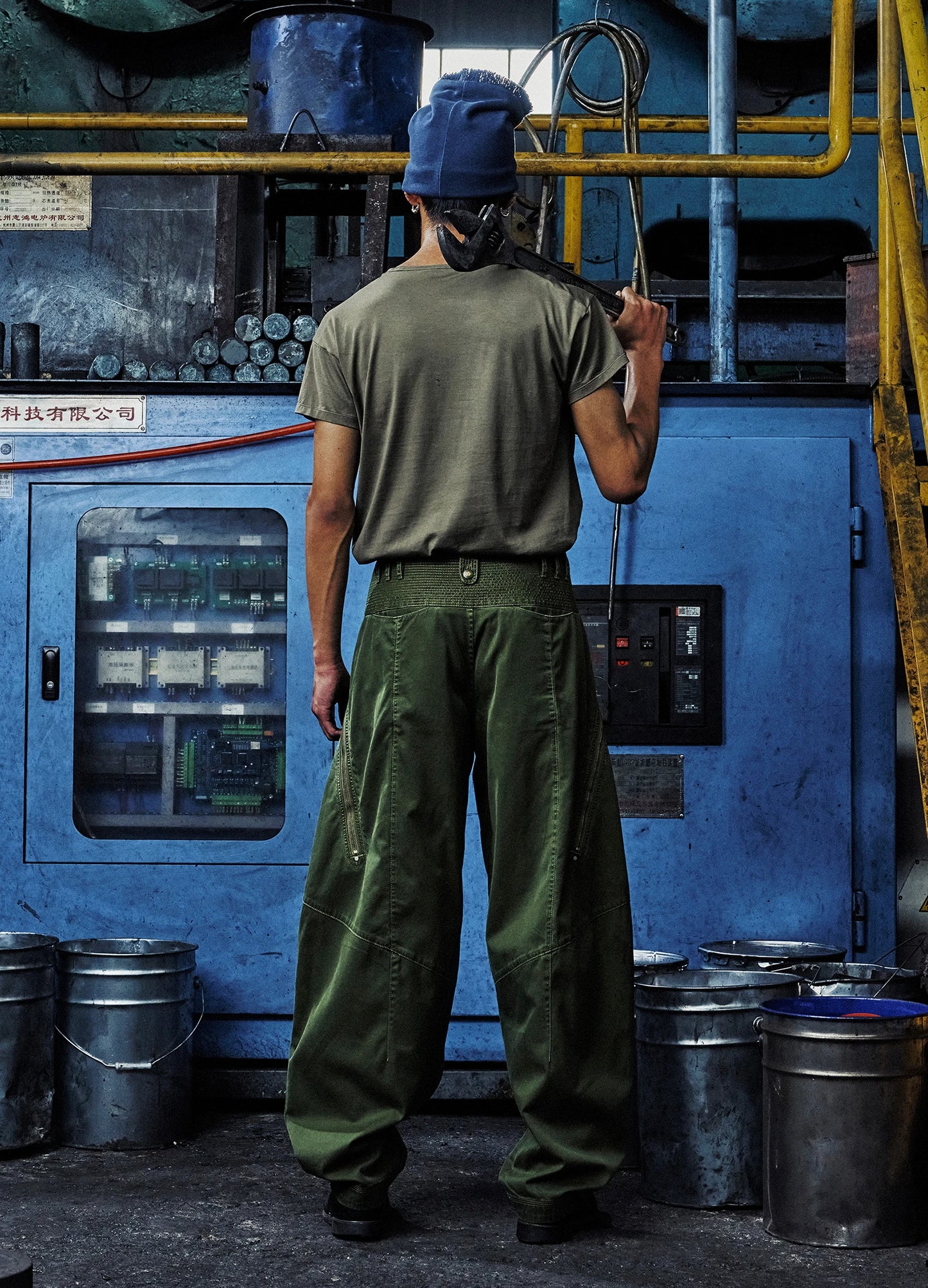 Tapered Cargo Trousers