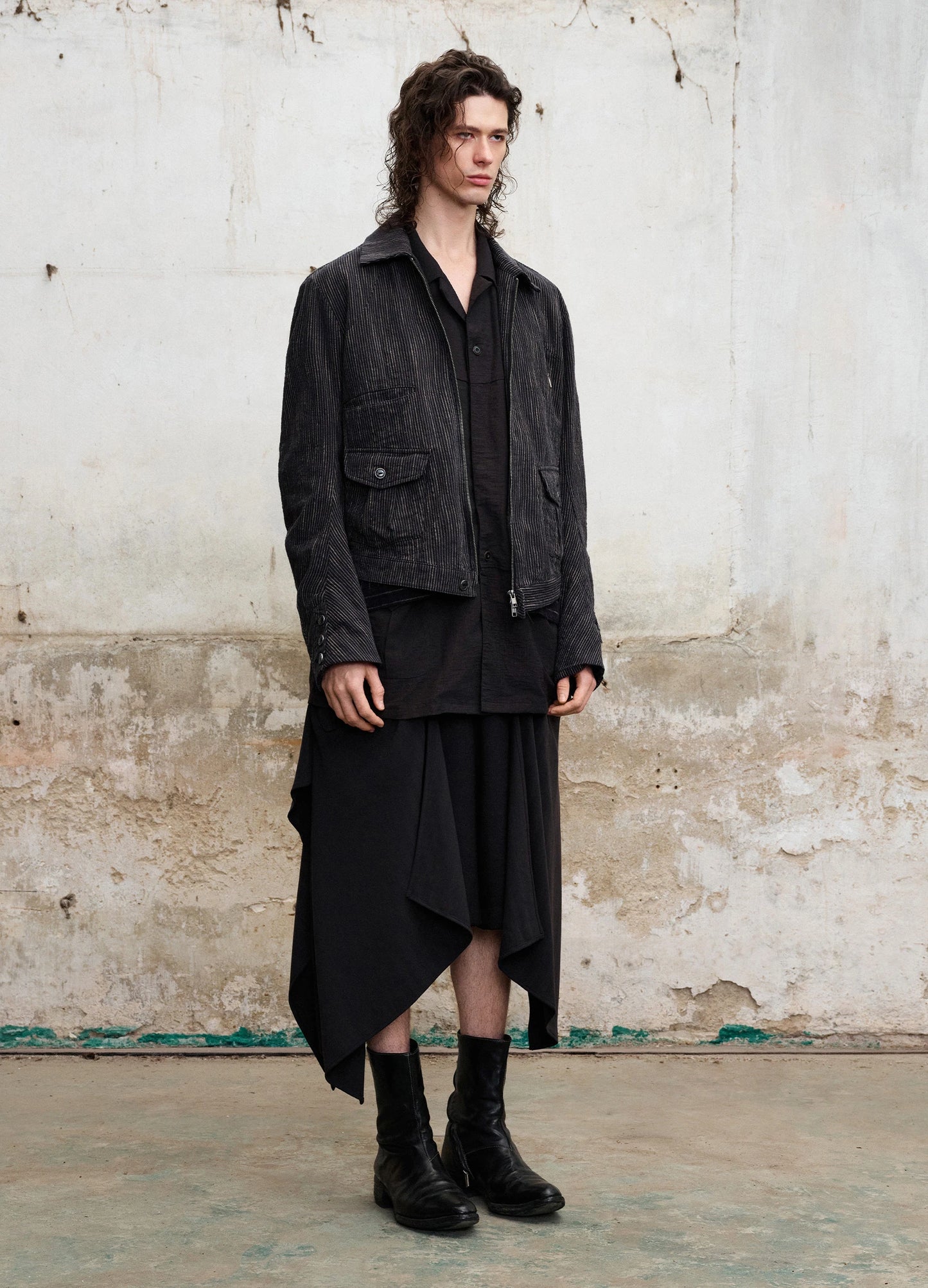 Textured Panel Shorts