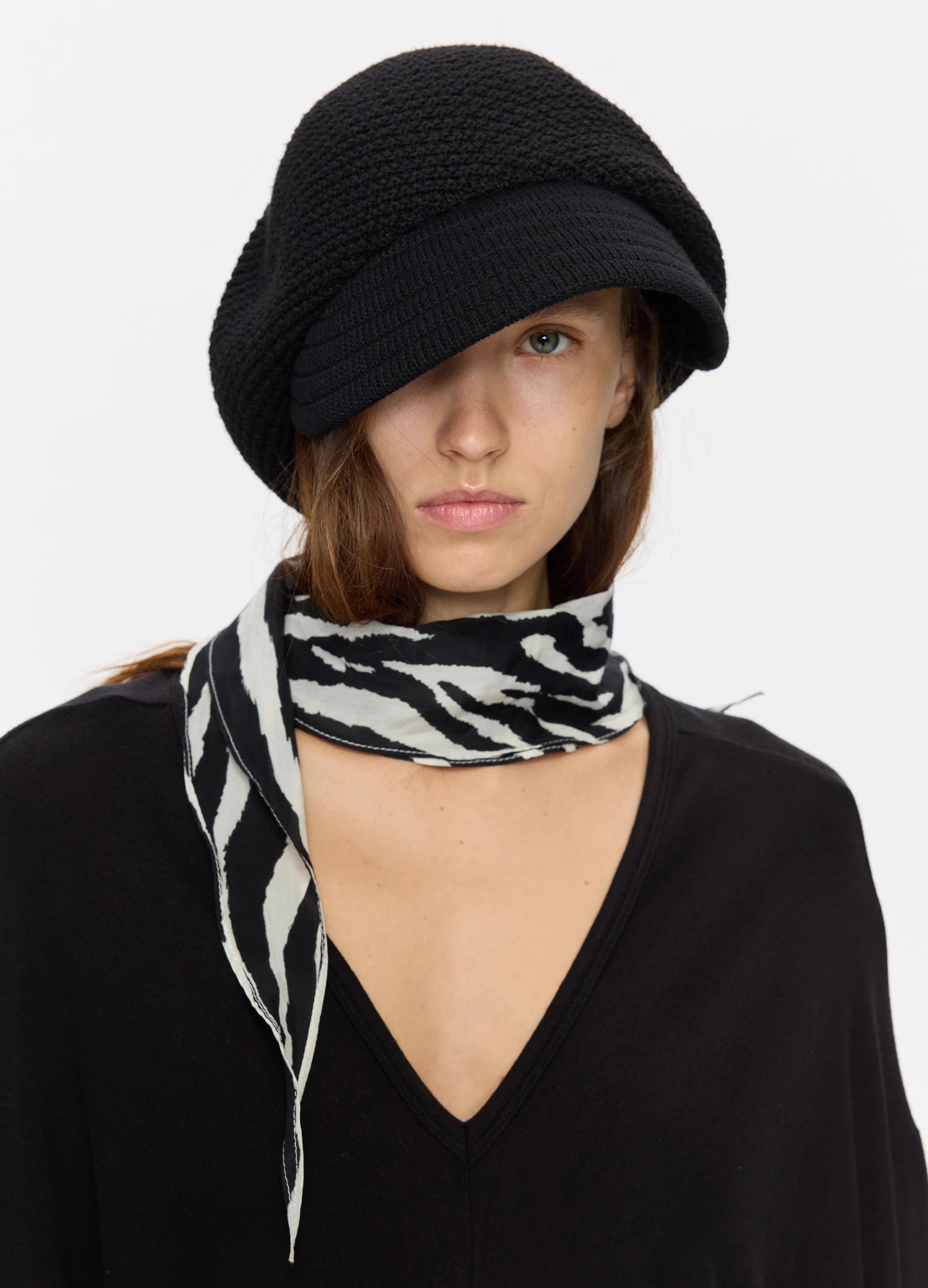 Textured Slouch Beanie