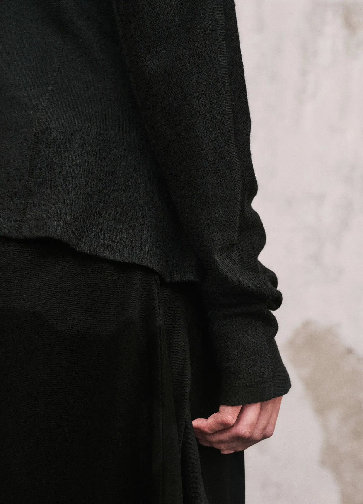 Twisted Panel Long Sleeve
