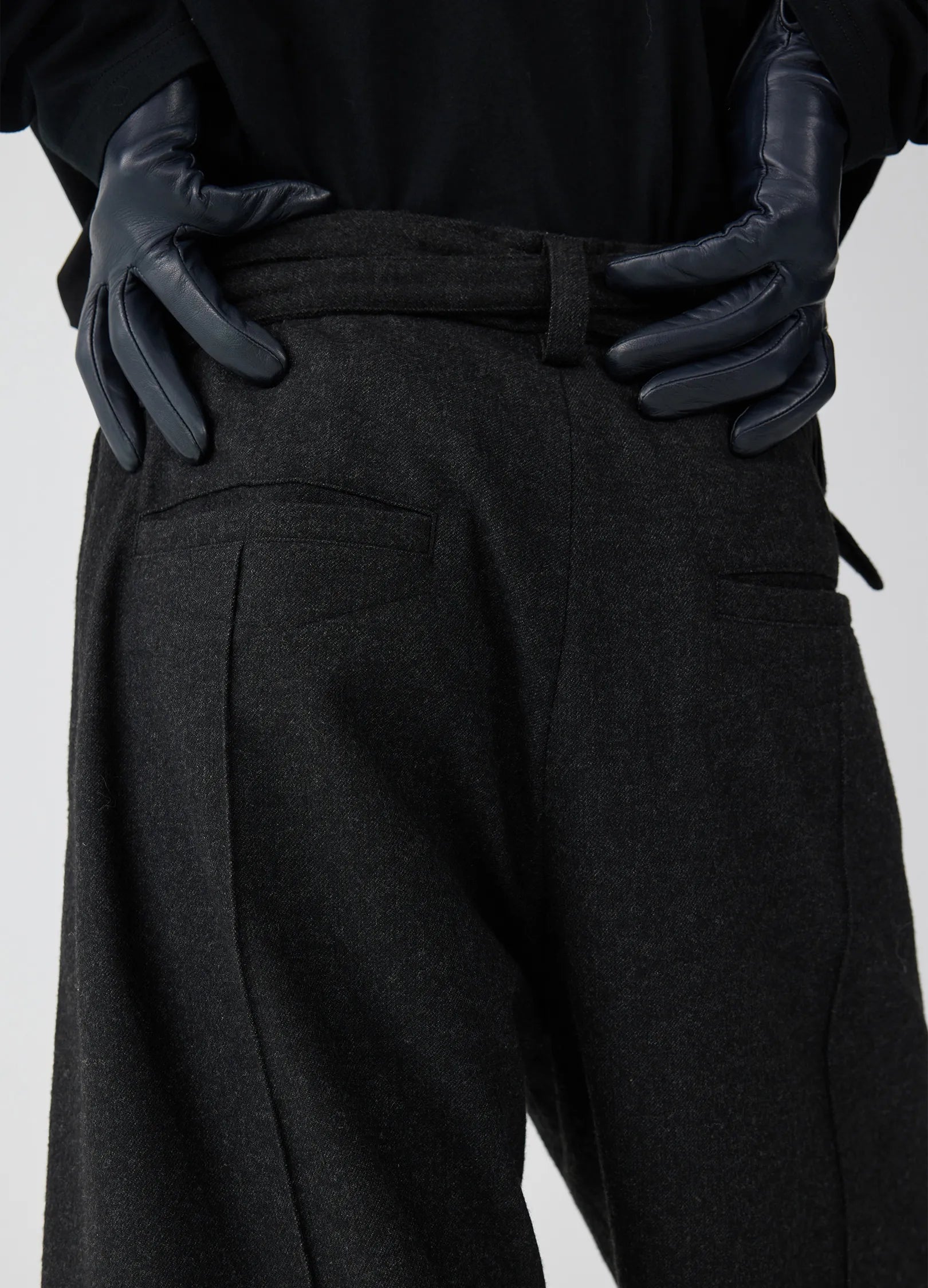 Twisted Wool Trousers – VERSEAS Twisted Wool Trousers – VERSEAS