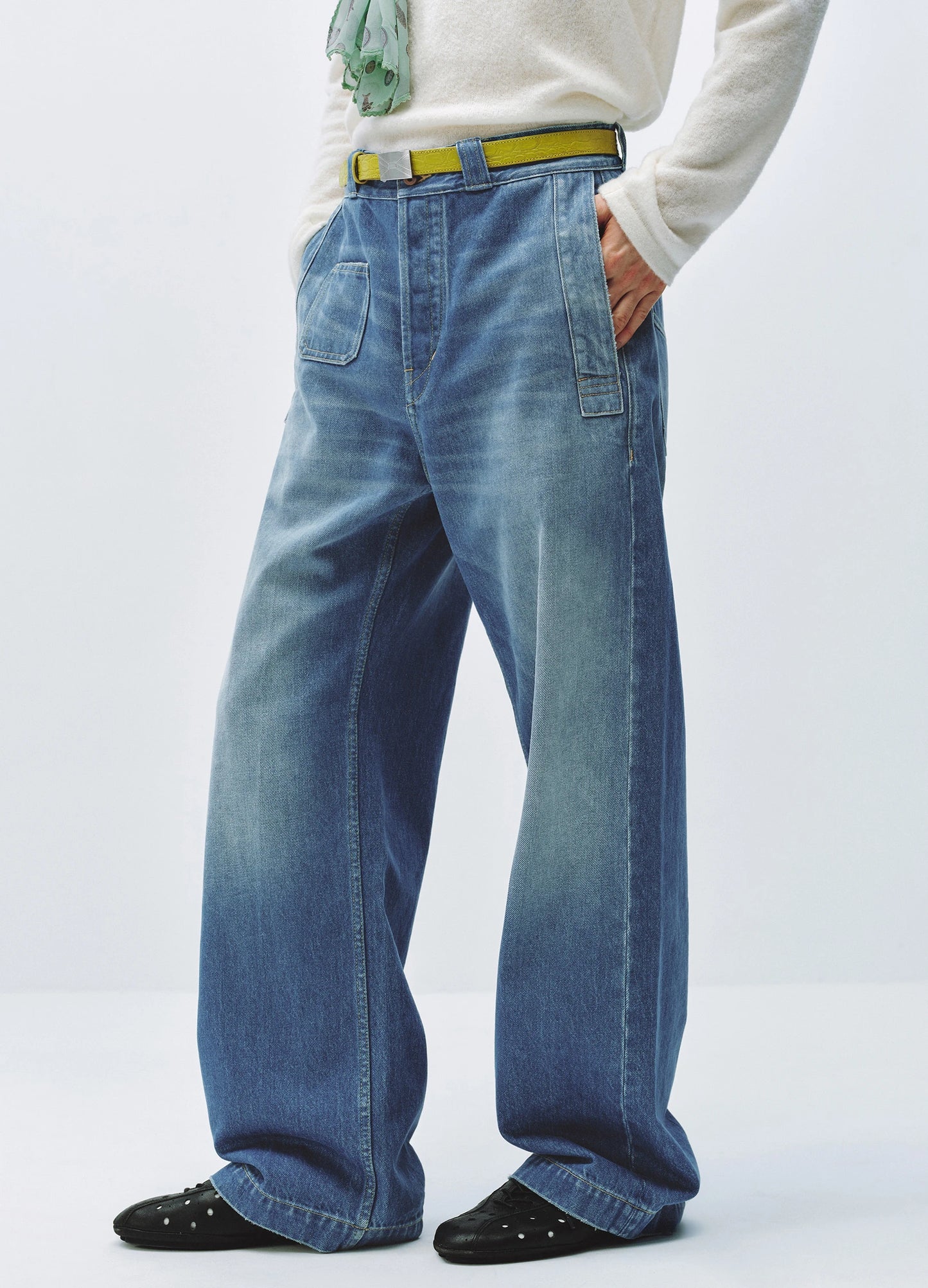 U-line Straight-Leg Denims