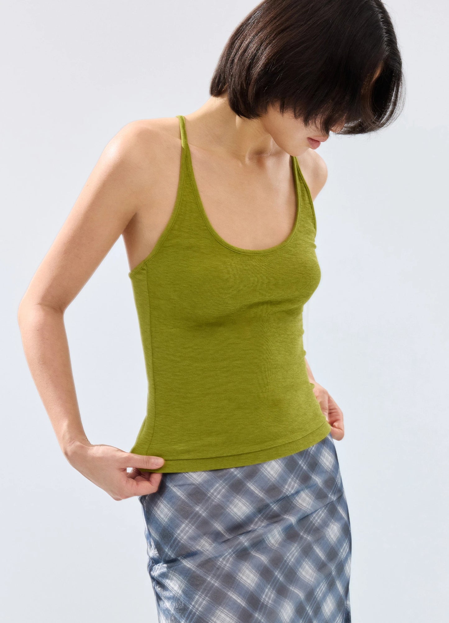 U Neck Halter Top