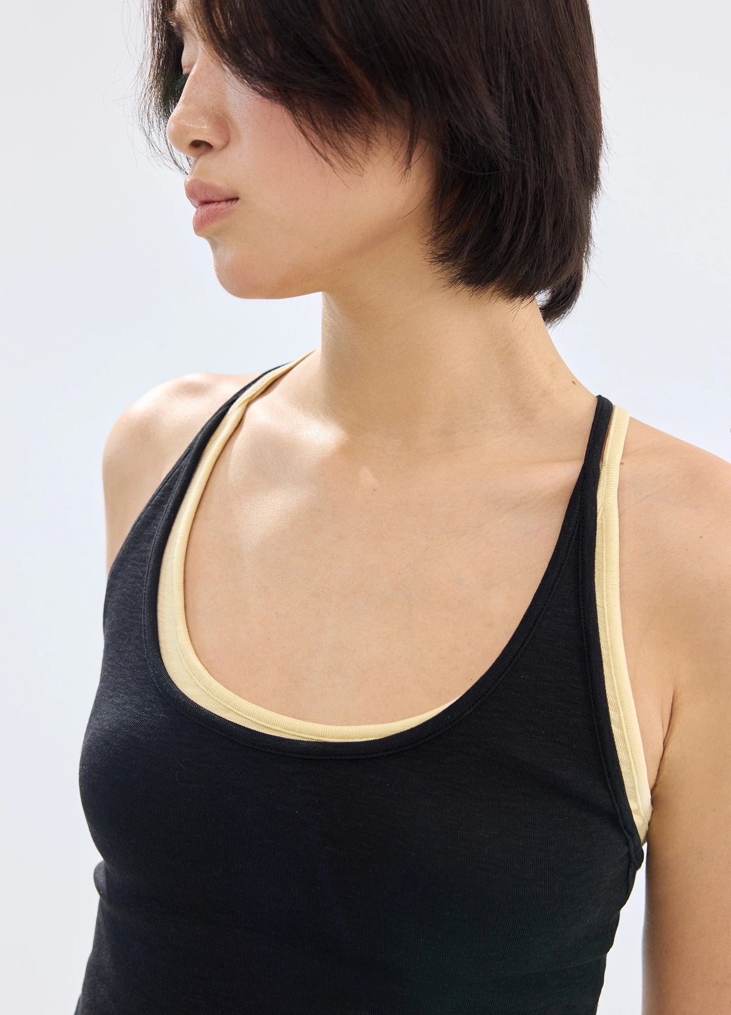 U Neck Halter Top