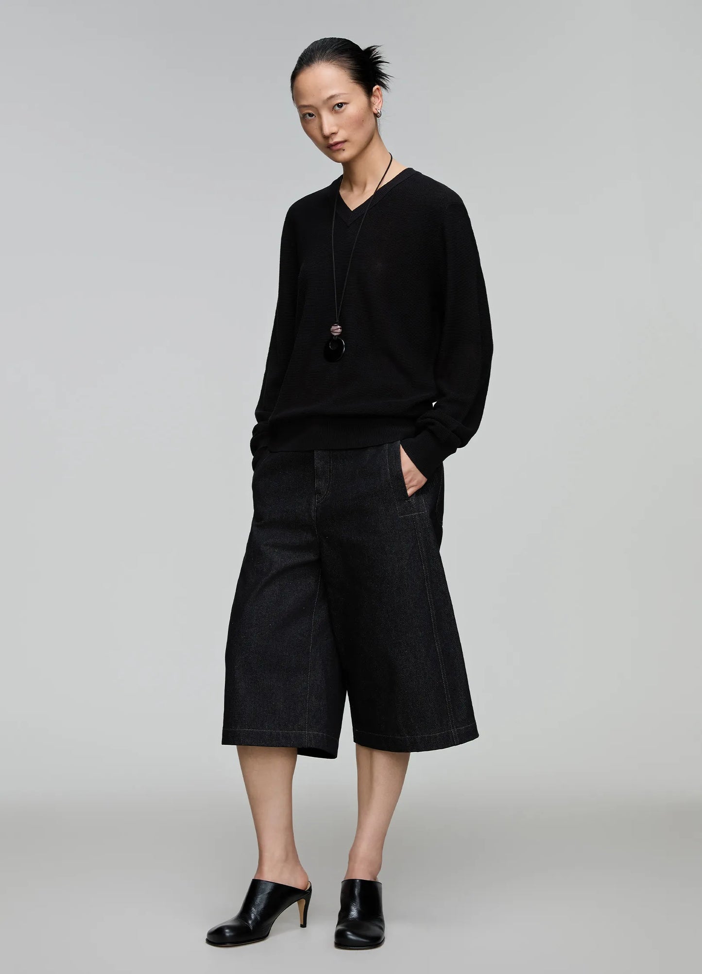 V Casual Knit