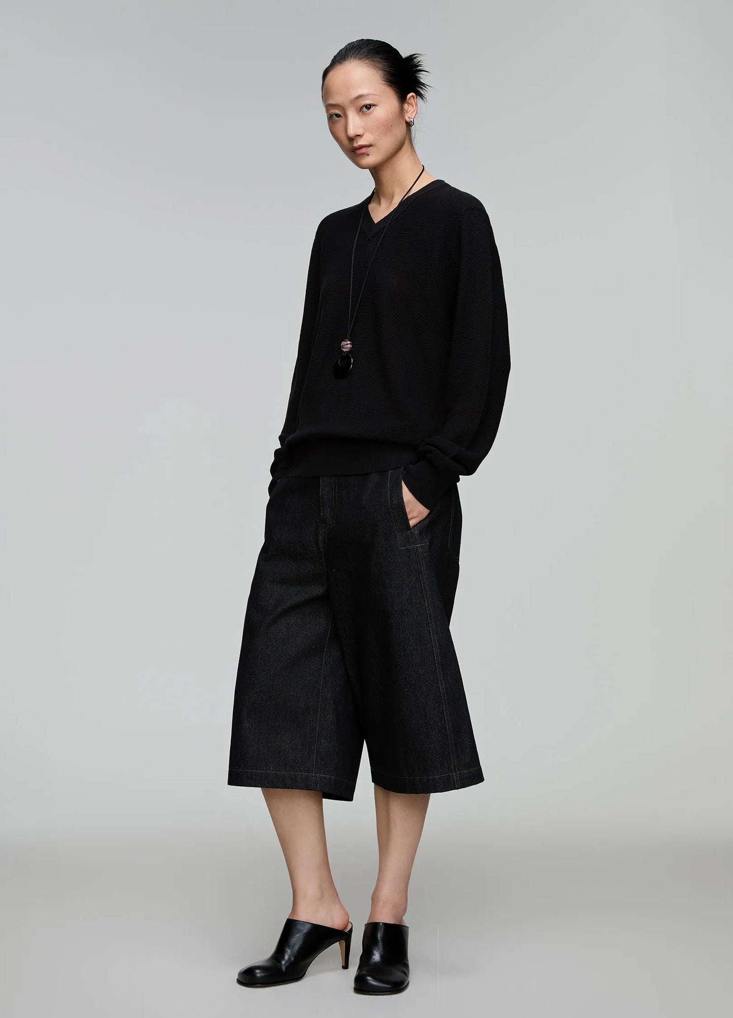 V Casual Knit