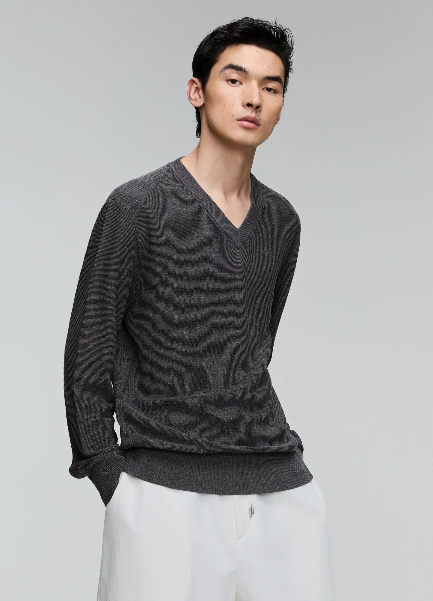 V Casual Knit