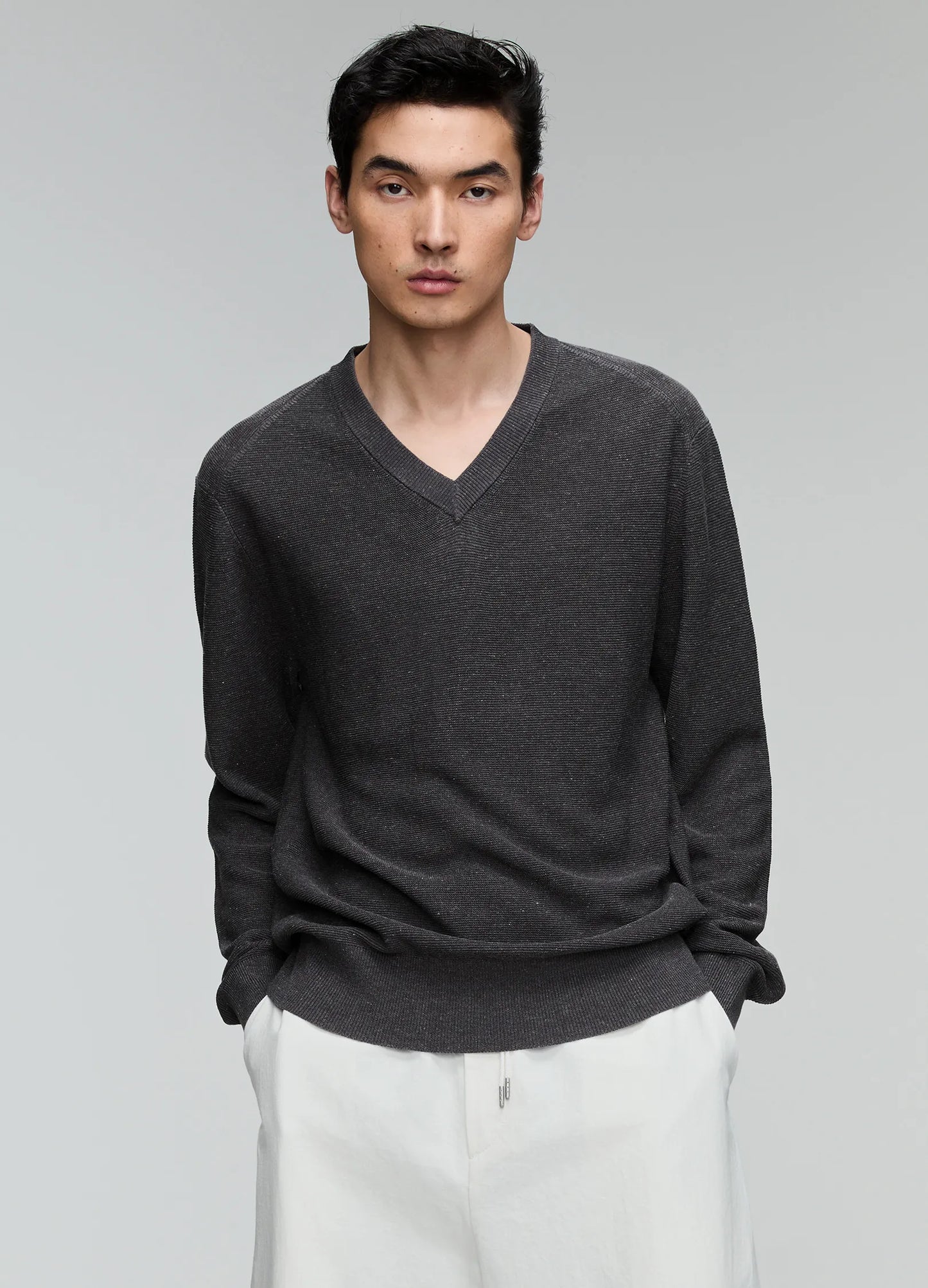 V Casual Knit