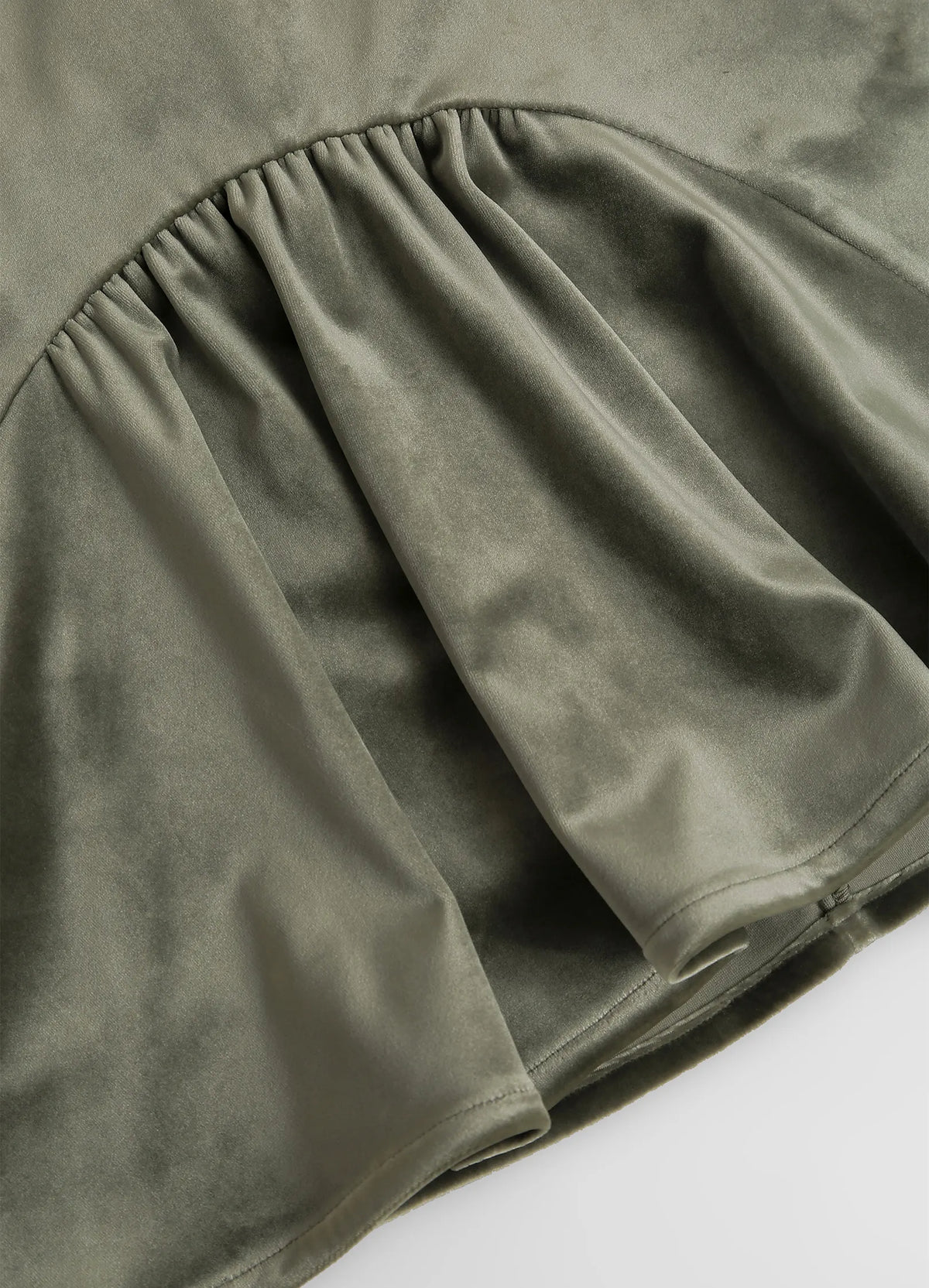 Velvet Fishtail Skirt