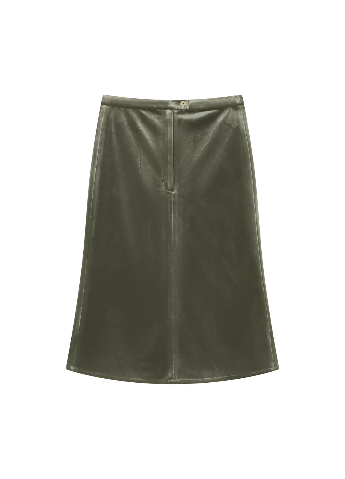 Velvet Fishtail Skirt