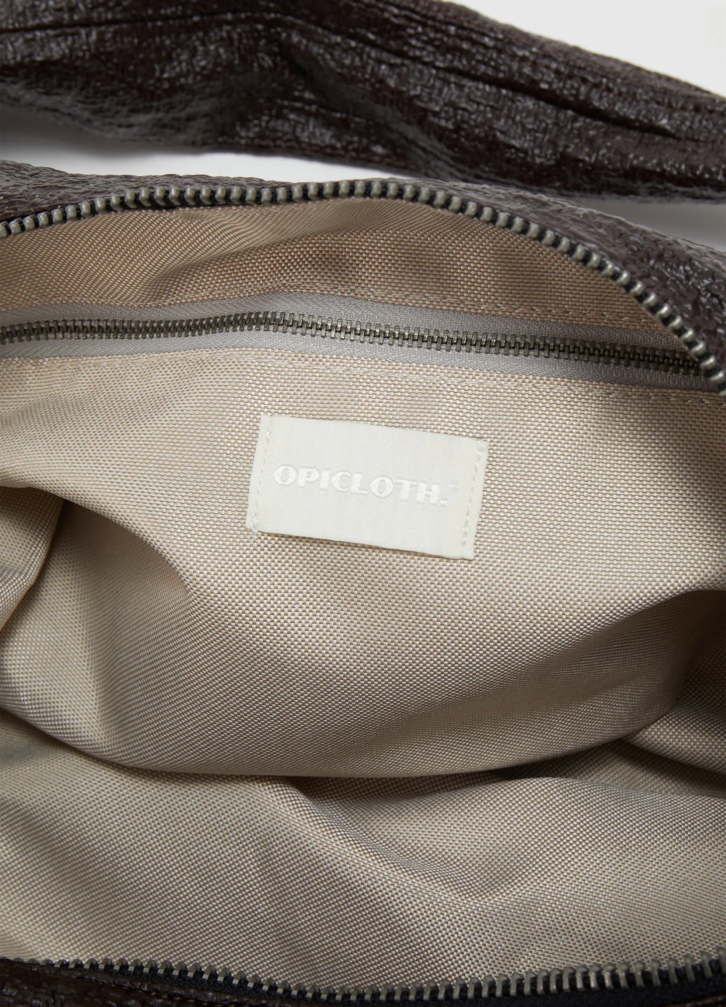 Vintage Textured Shoulder Bag