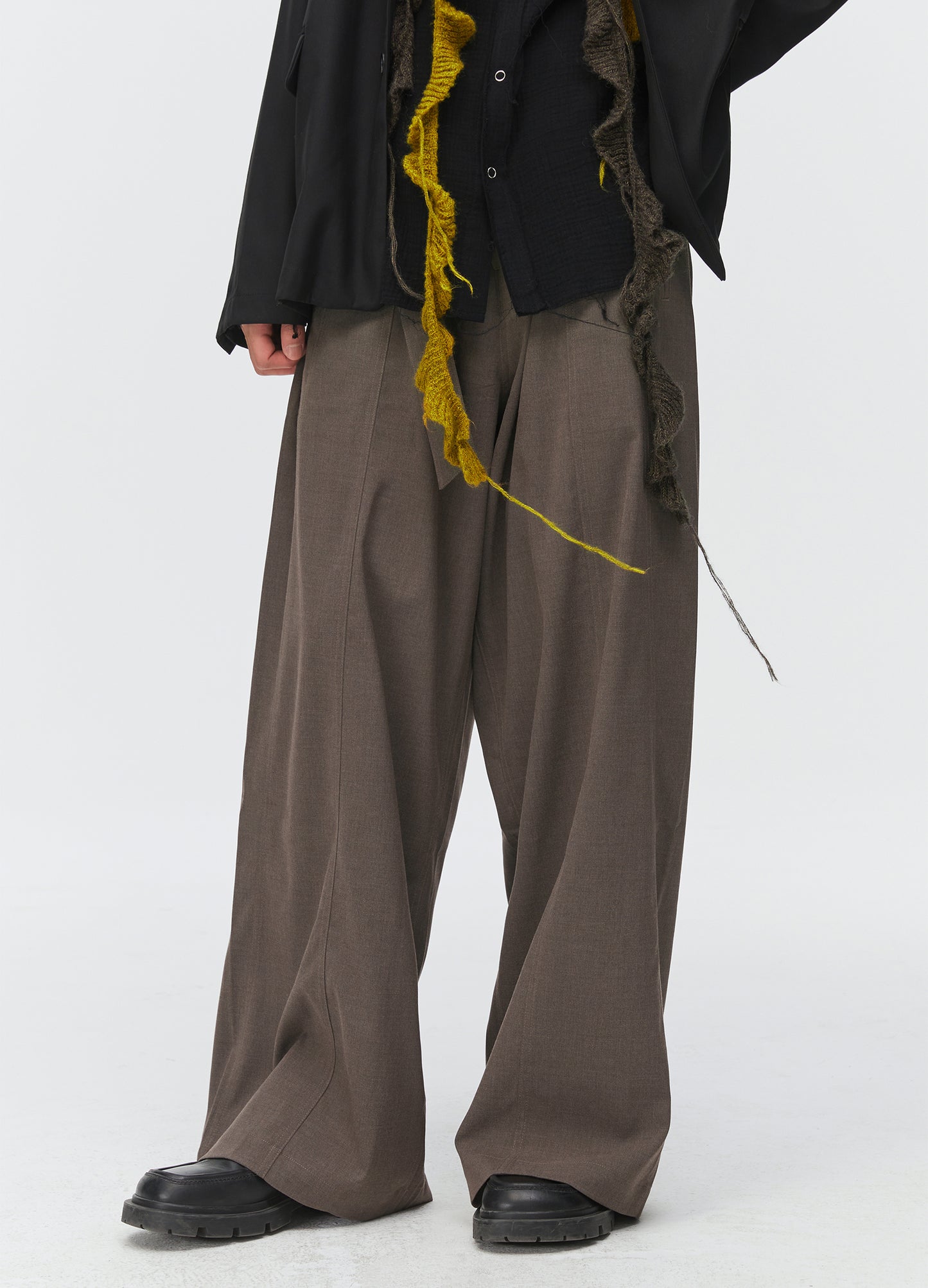 Wide Split Waist Trousers
