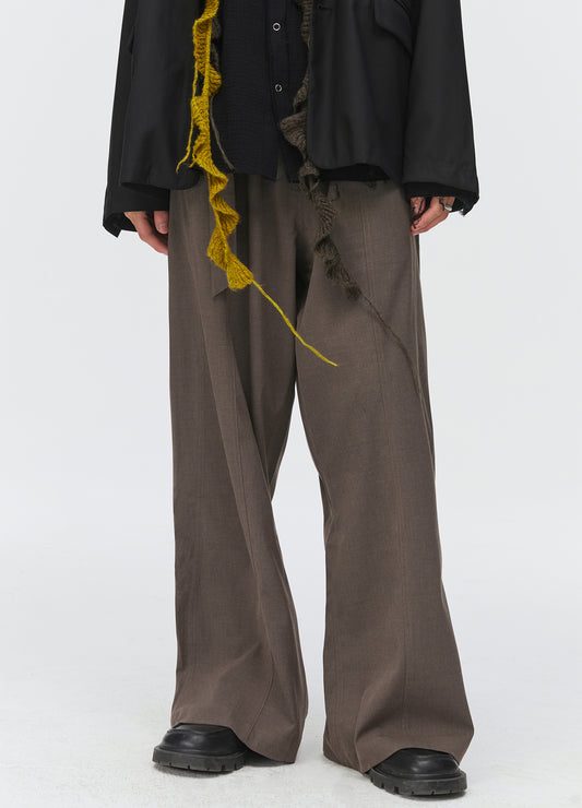 Wide Split Waist Trousers