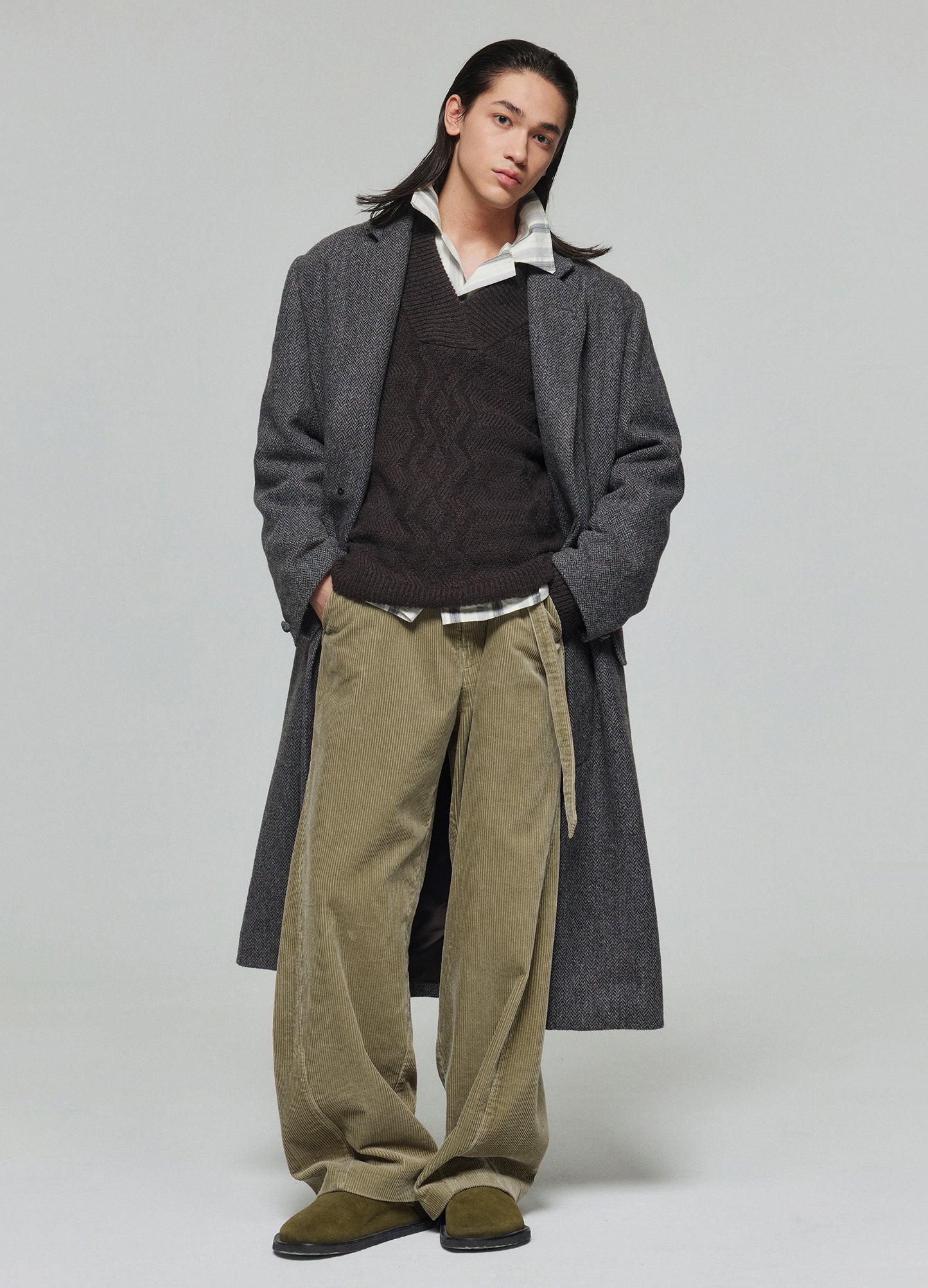 Wool Extended Peacoat