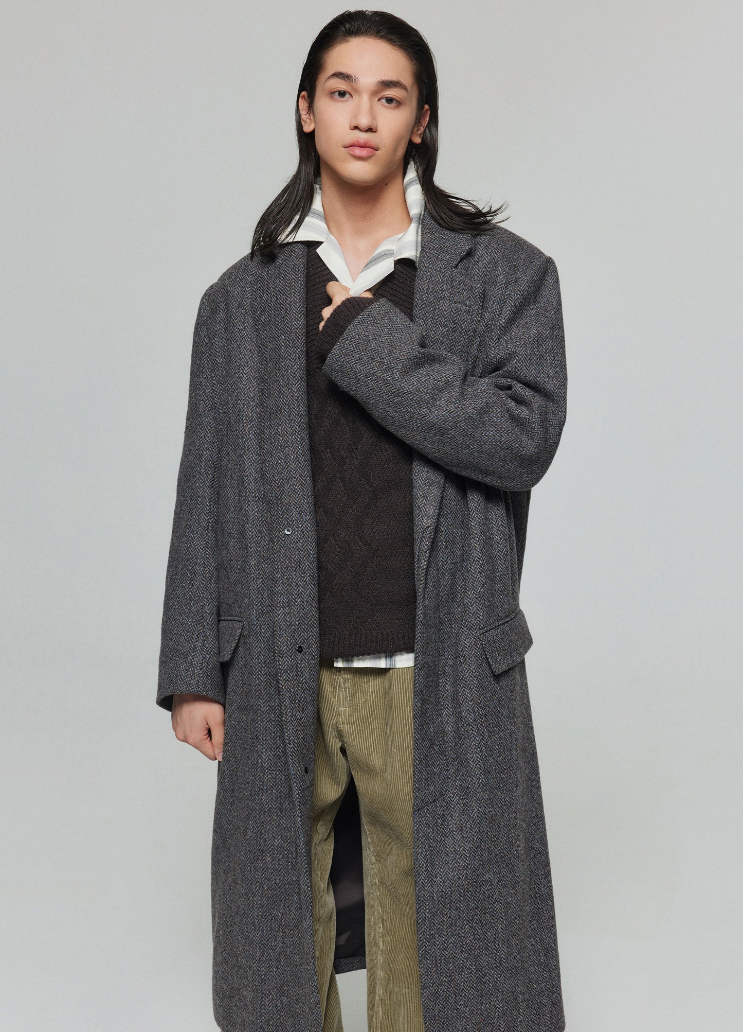Wool Extended Peacoat