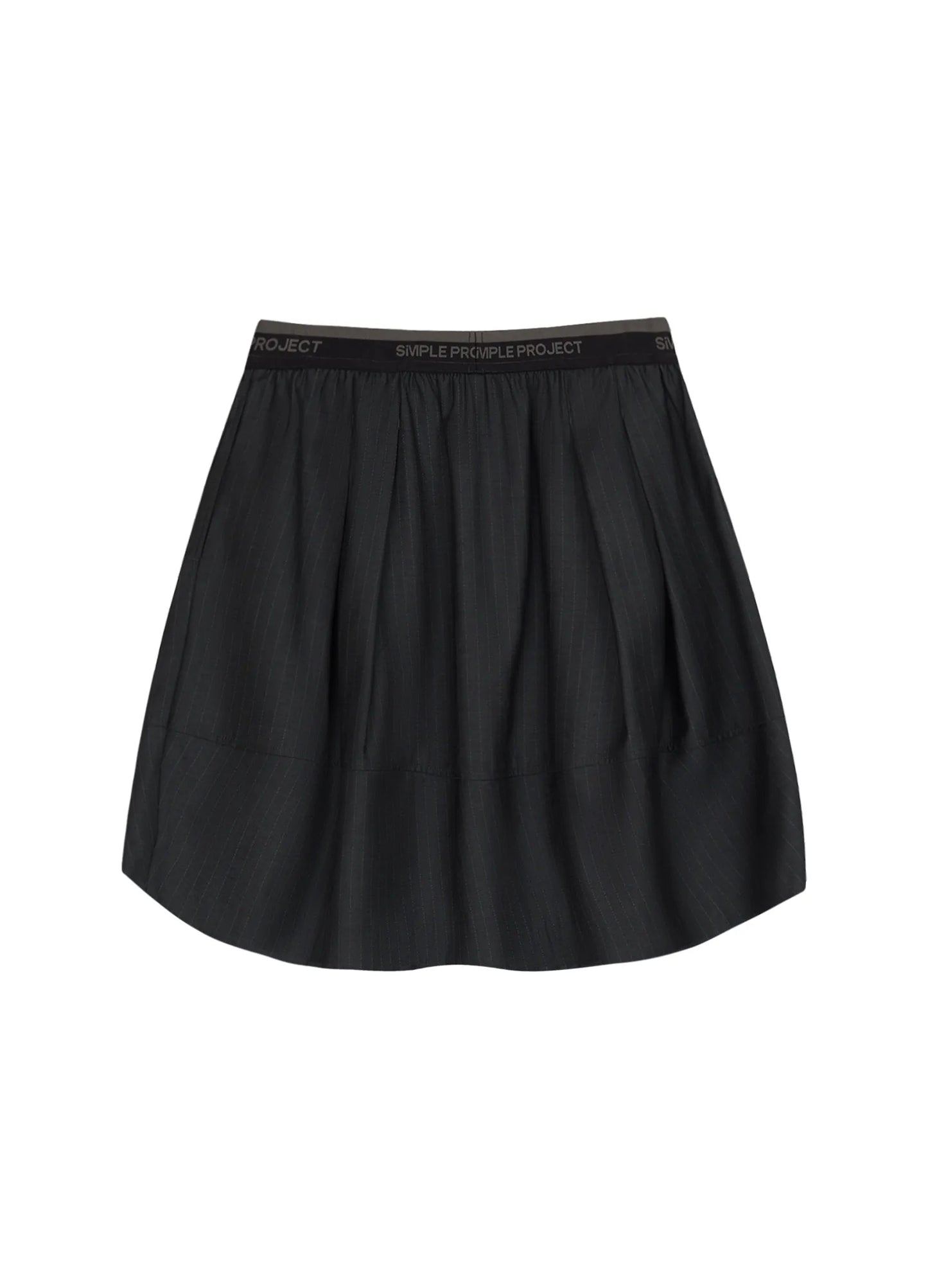 Waistband Logo Skirt
