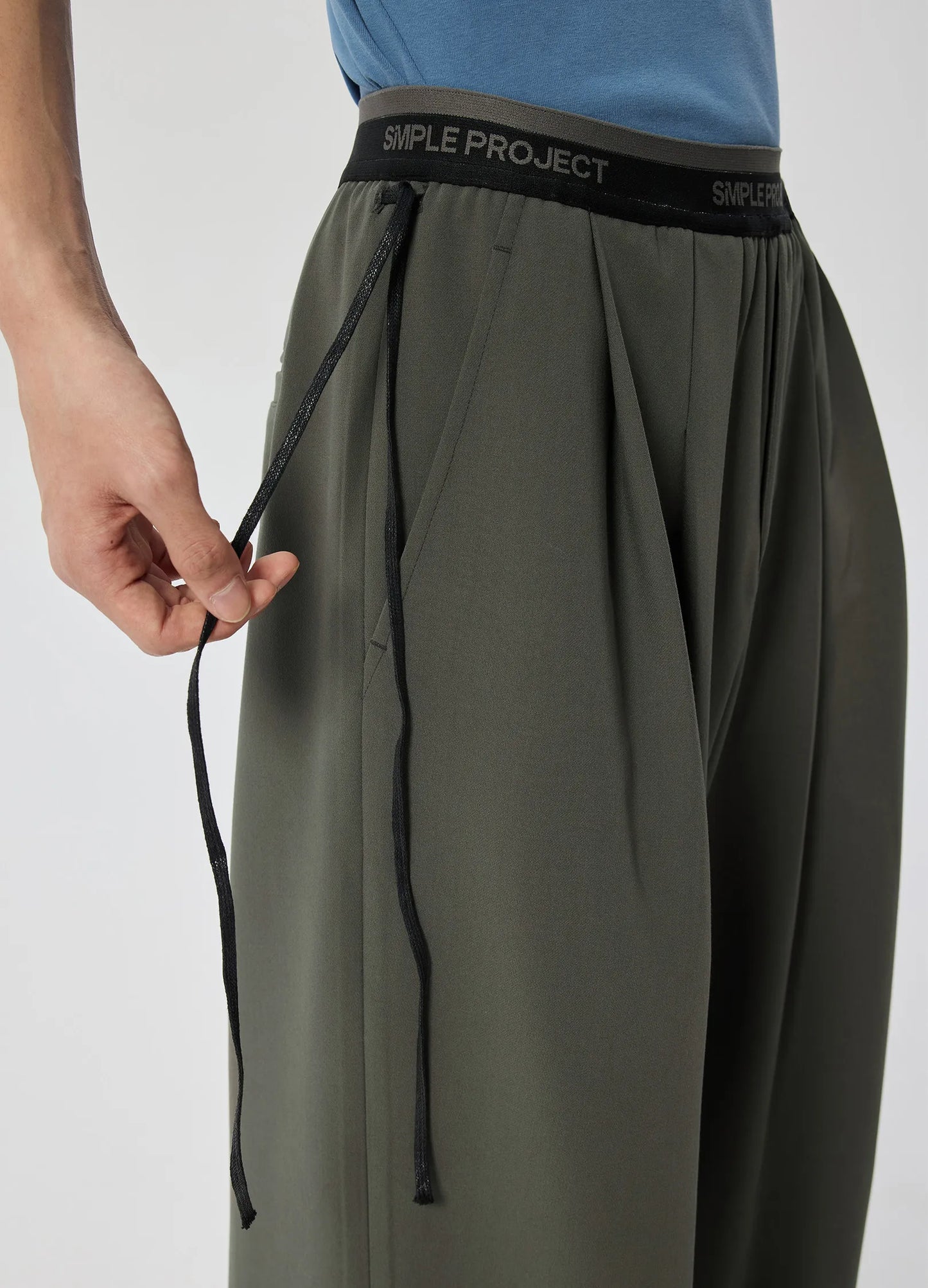 Waistband Logo Trousers