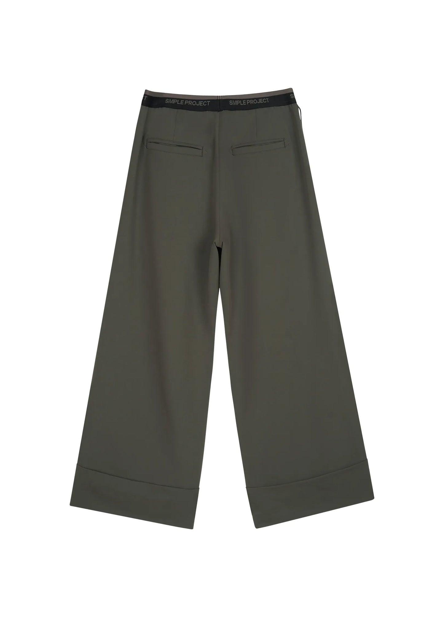 Waistband Logo Trousers