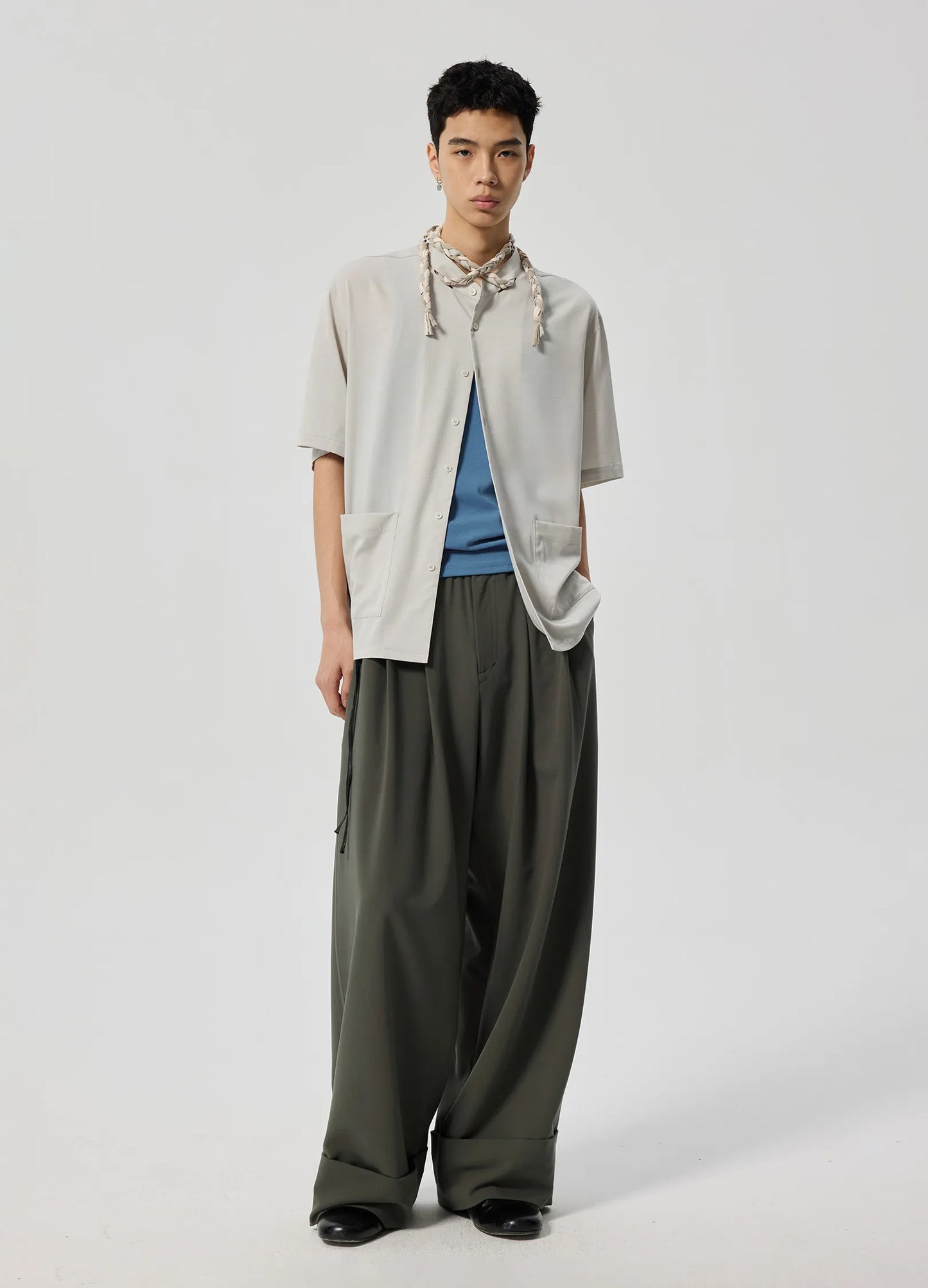 Waistband Logo Trousers