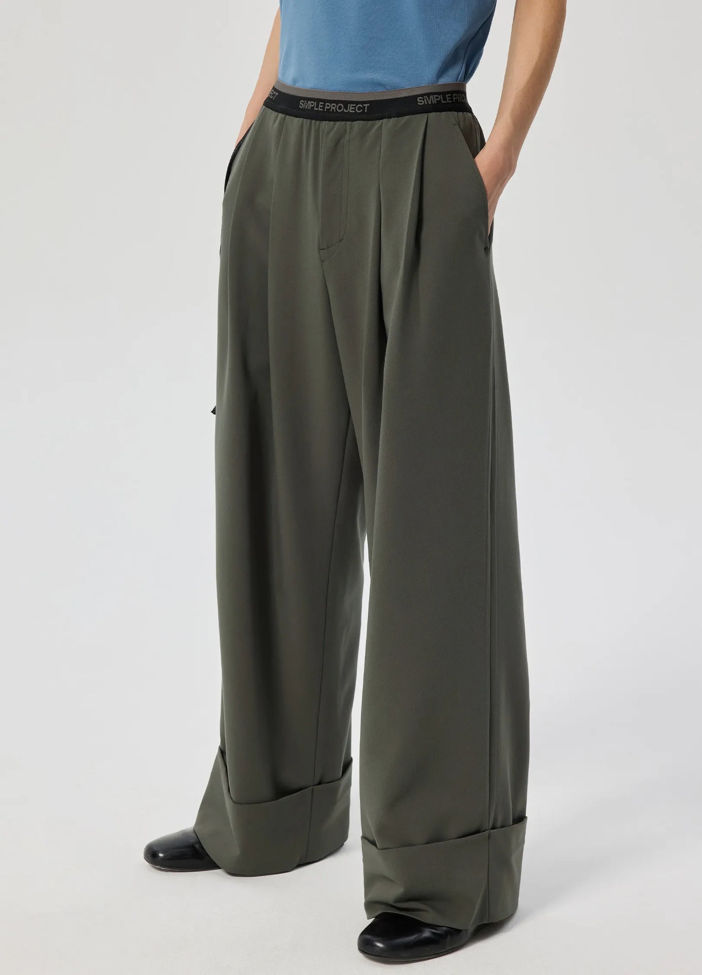 Waistband Logo Trousers