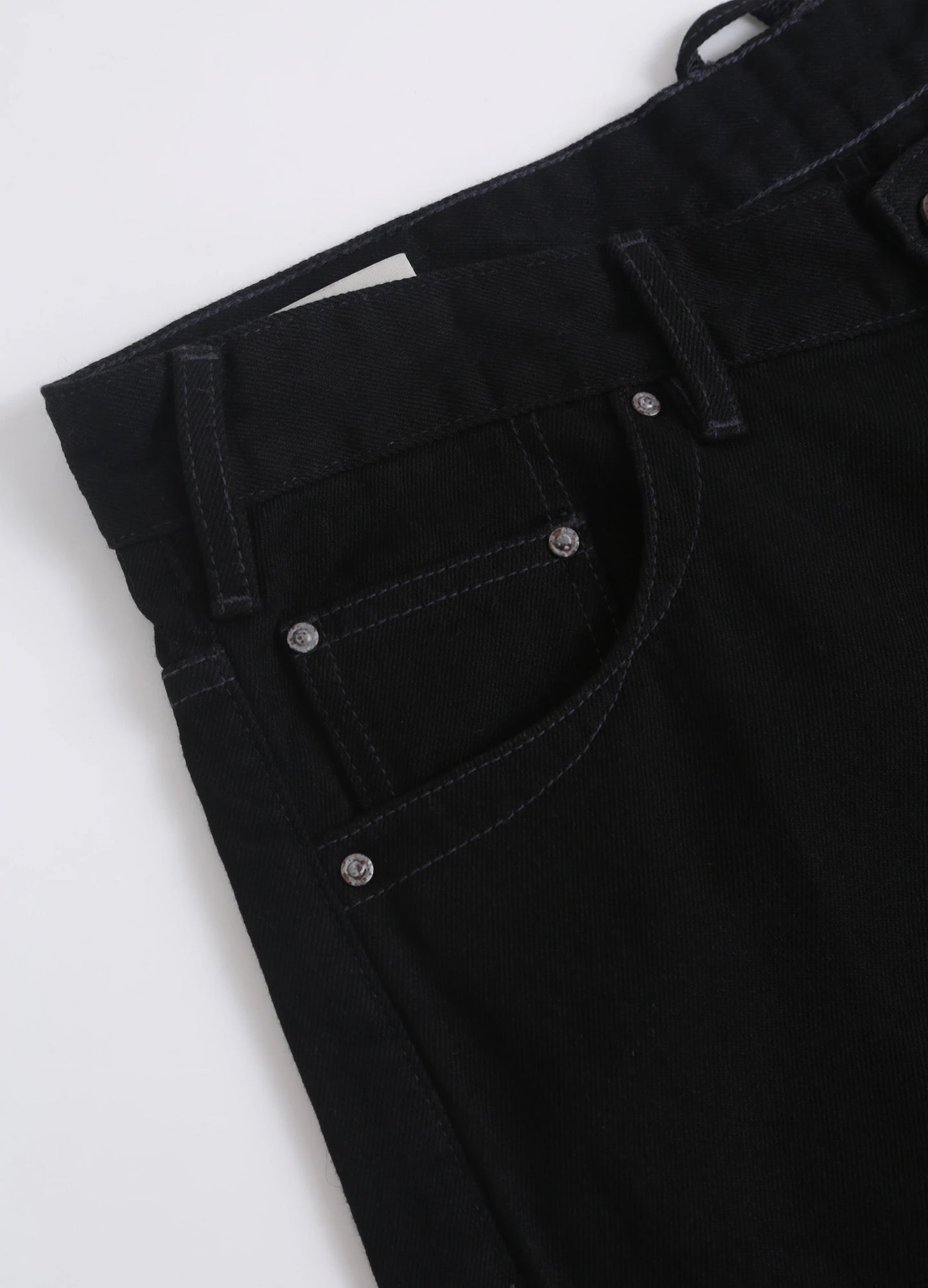 Washed Black Denims