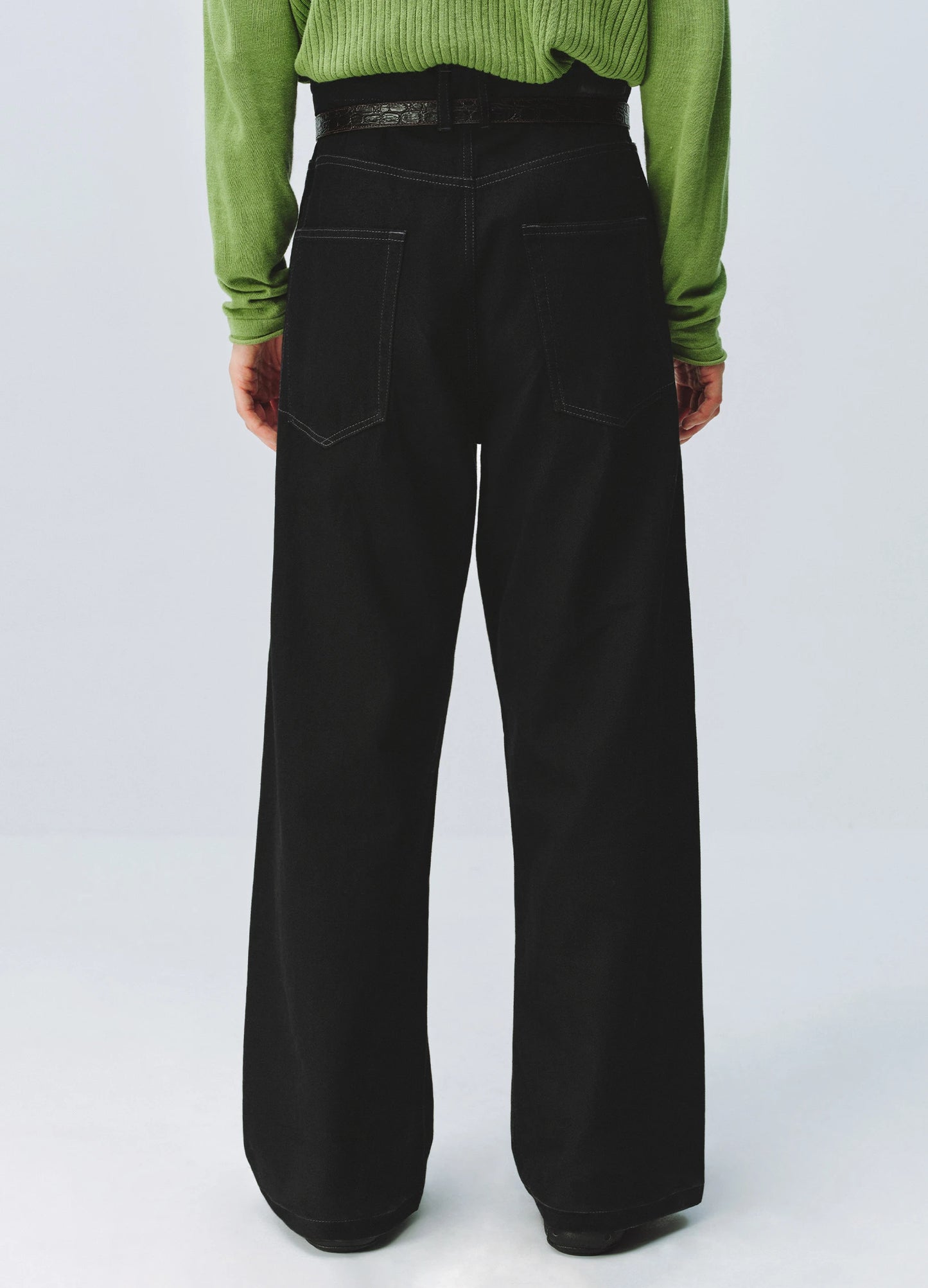 Washed Black Denims
