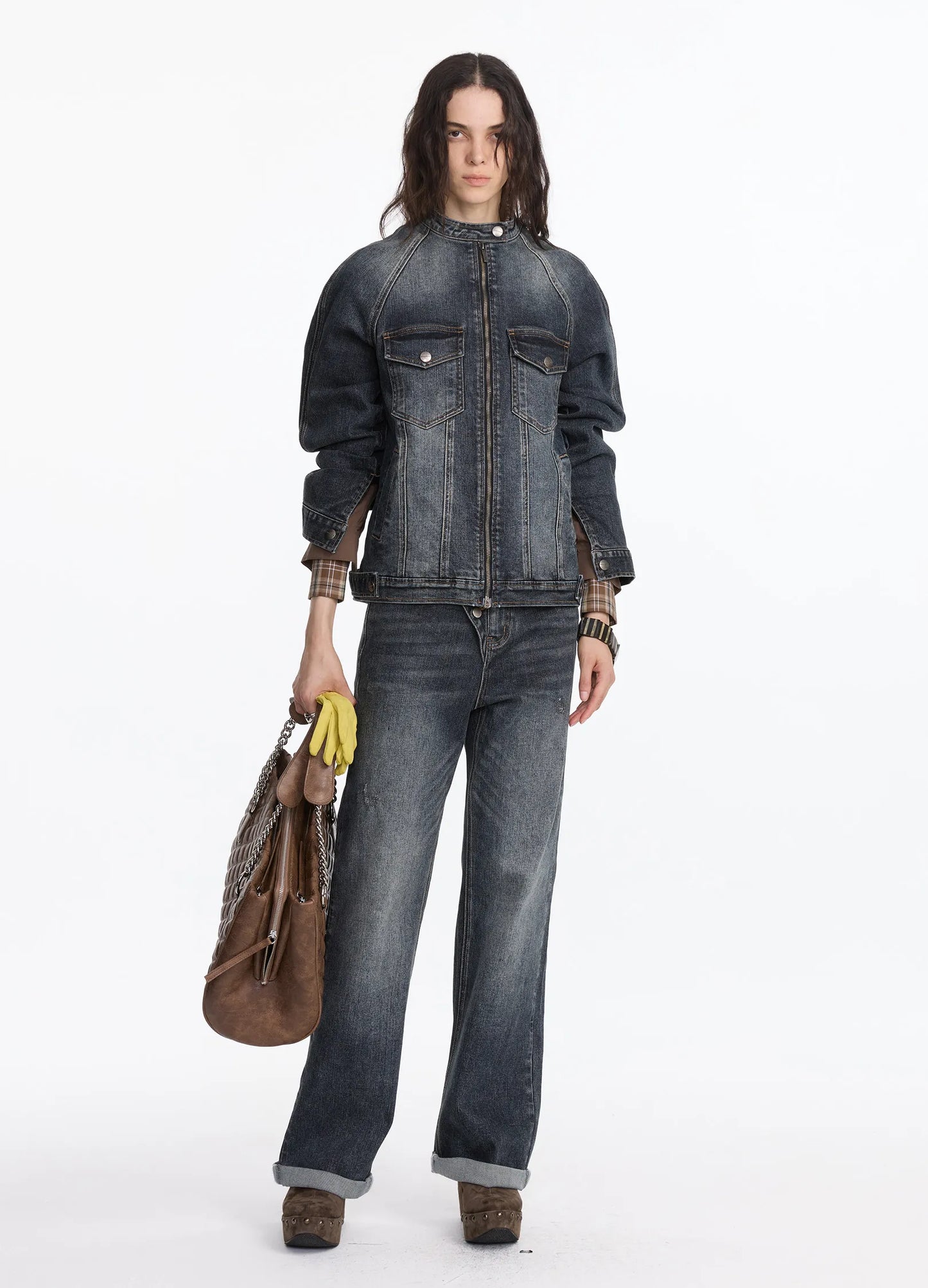 Washed Denim Jacket