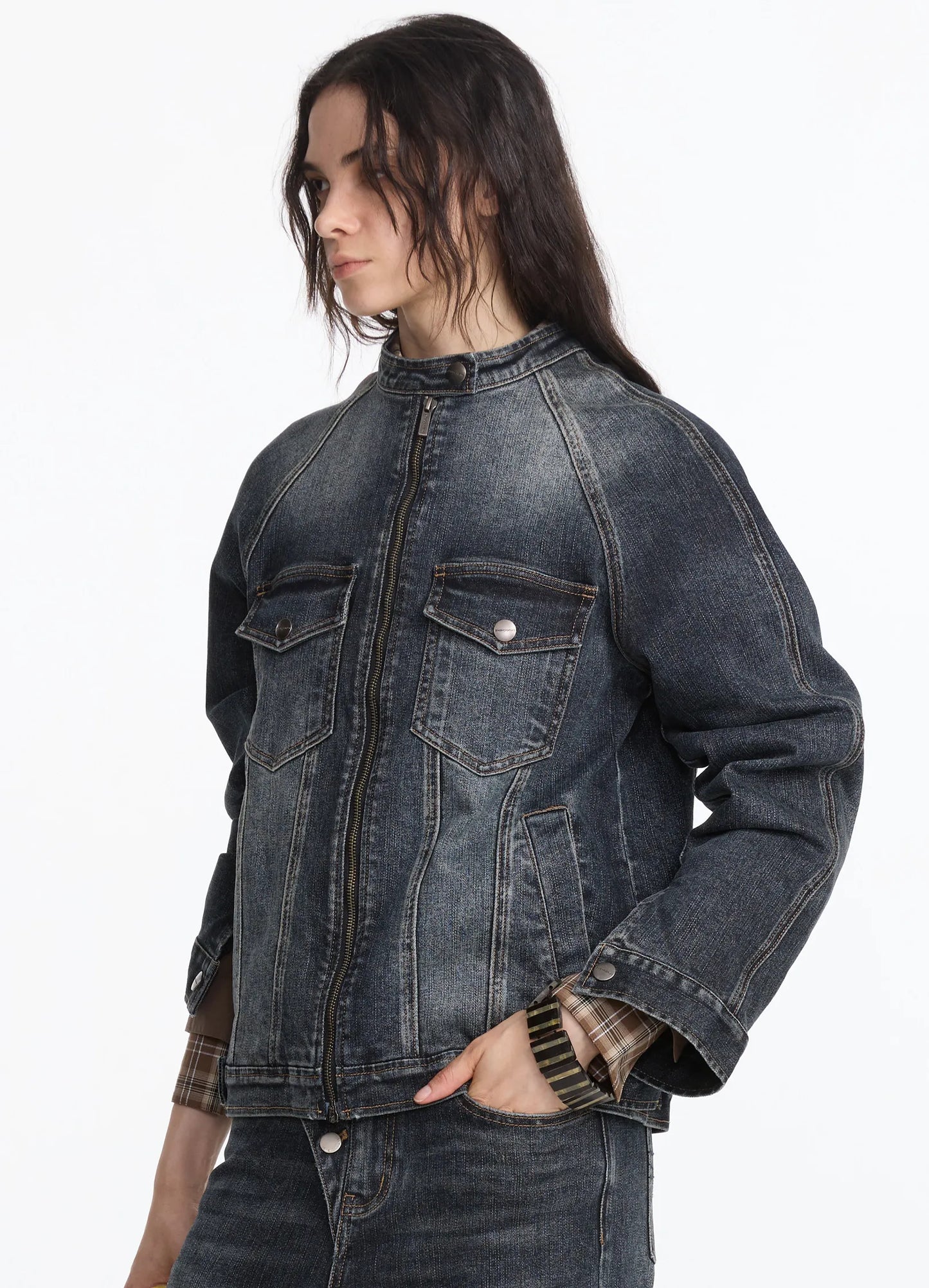 Washed Denim Jacket