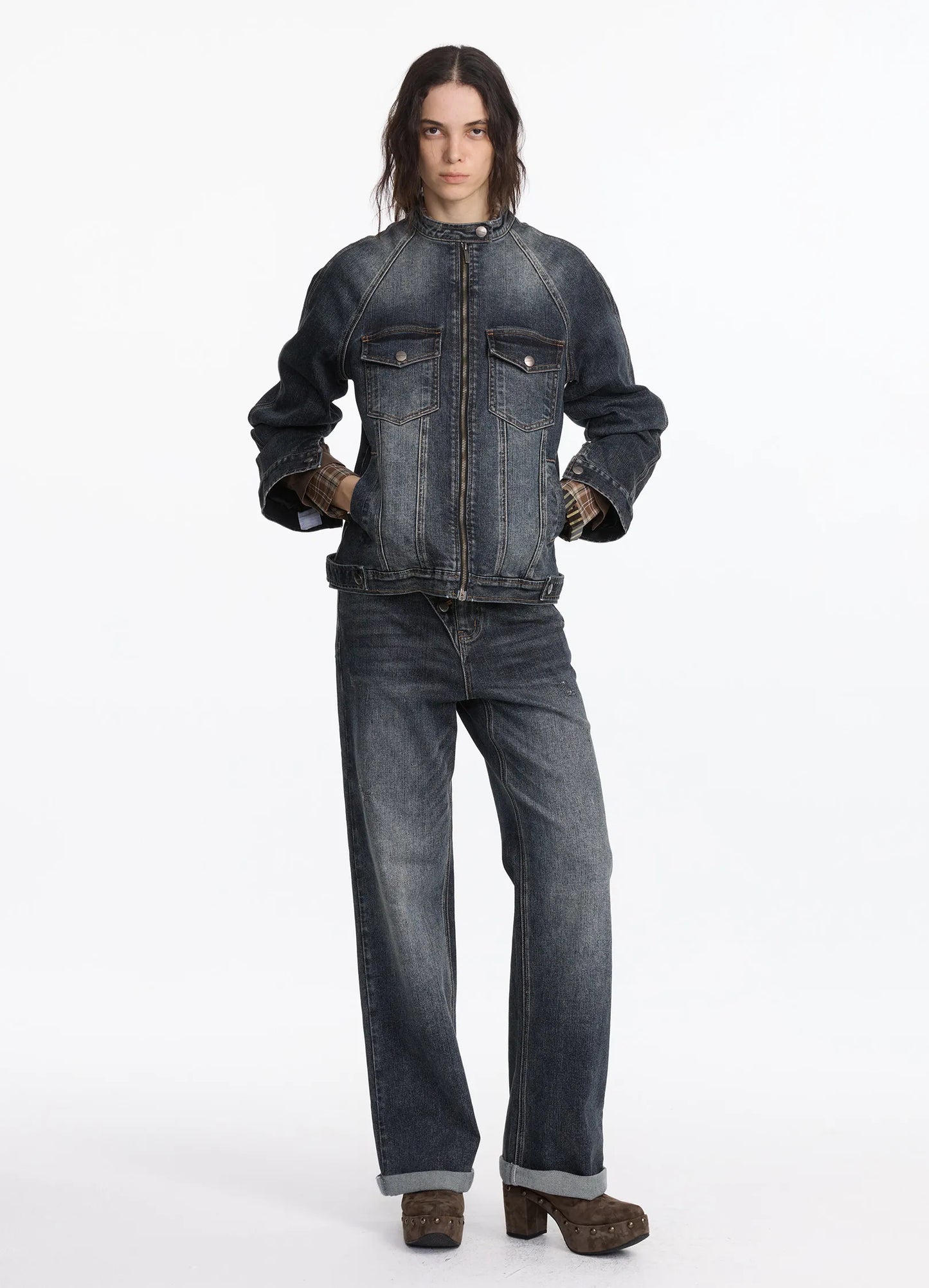 Washed Denim Jacket