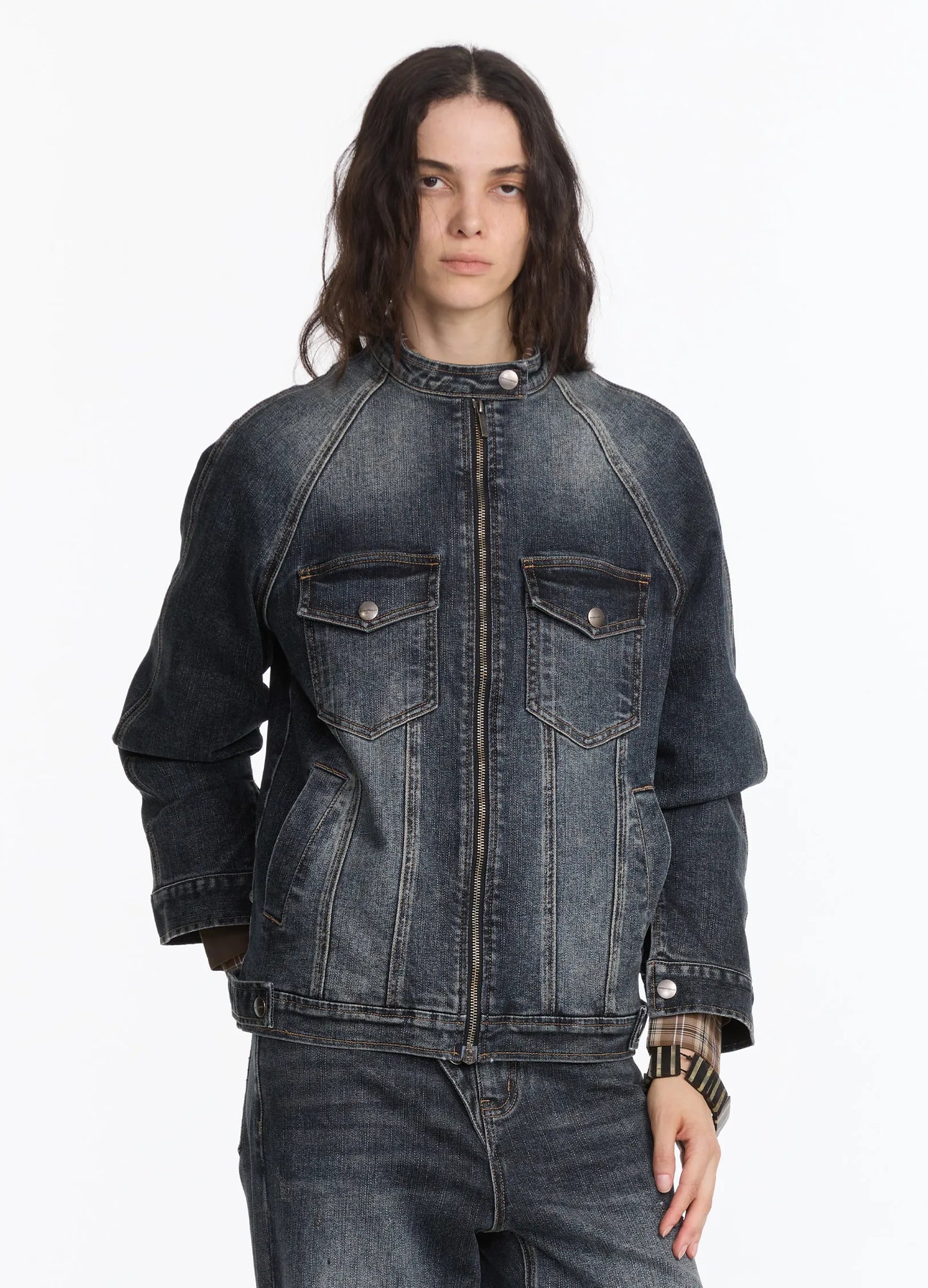 Washed Denim Jacket