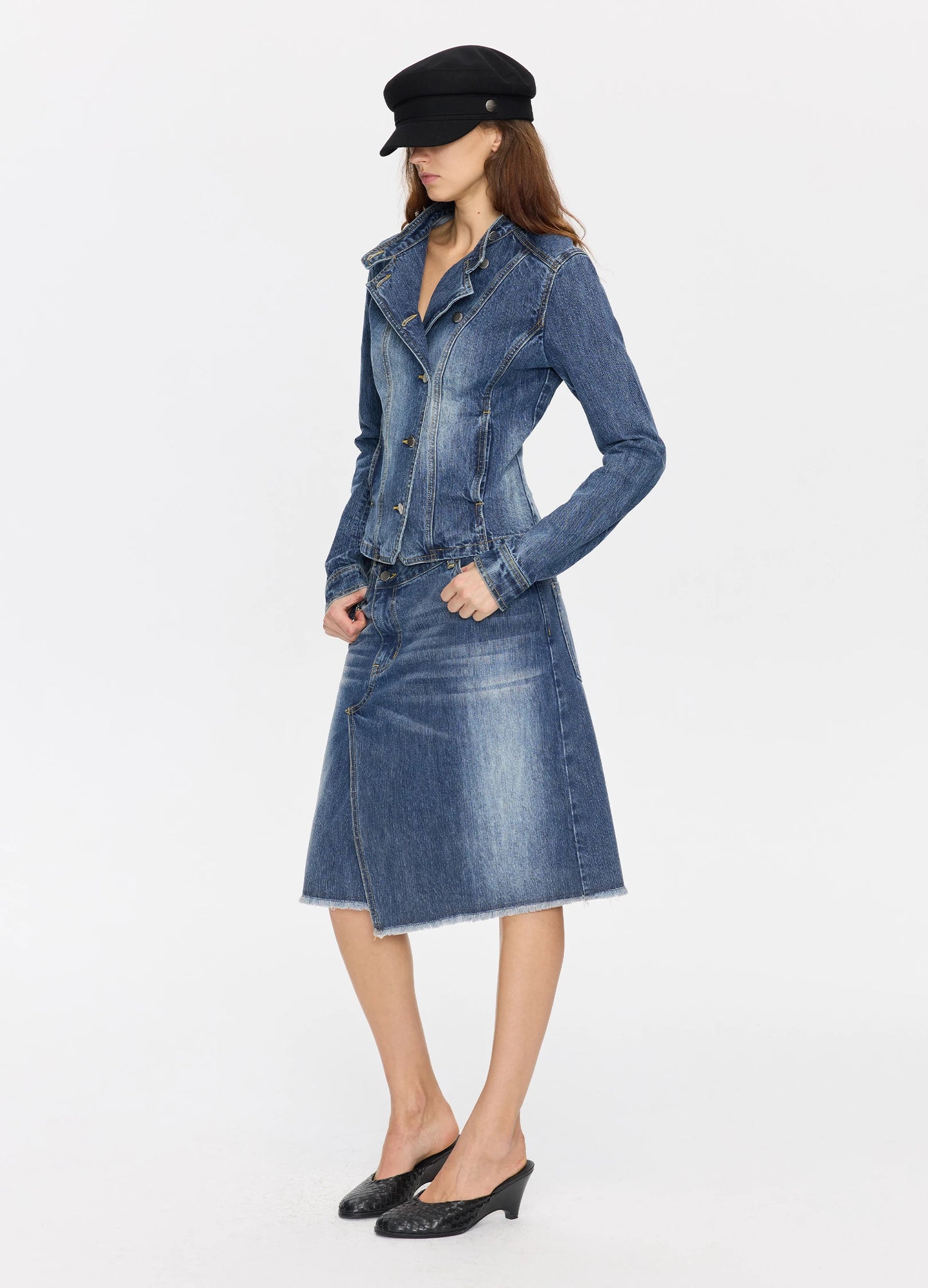 Washed Denim Jacket