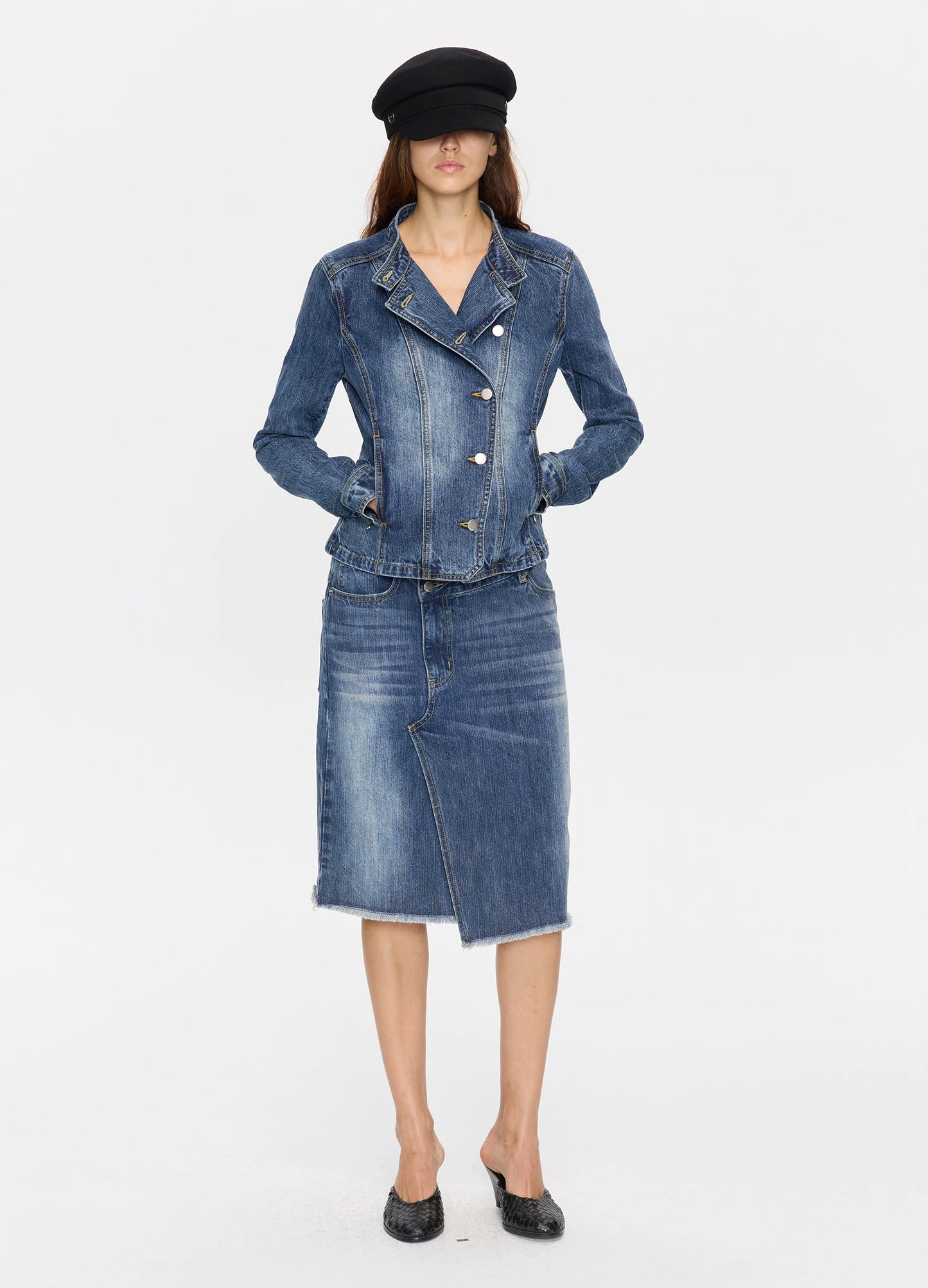 Washed Denim Jacket