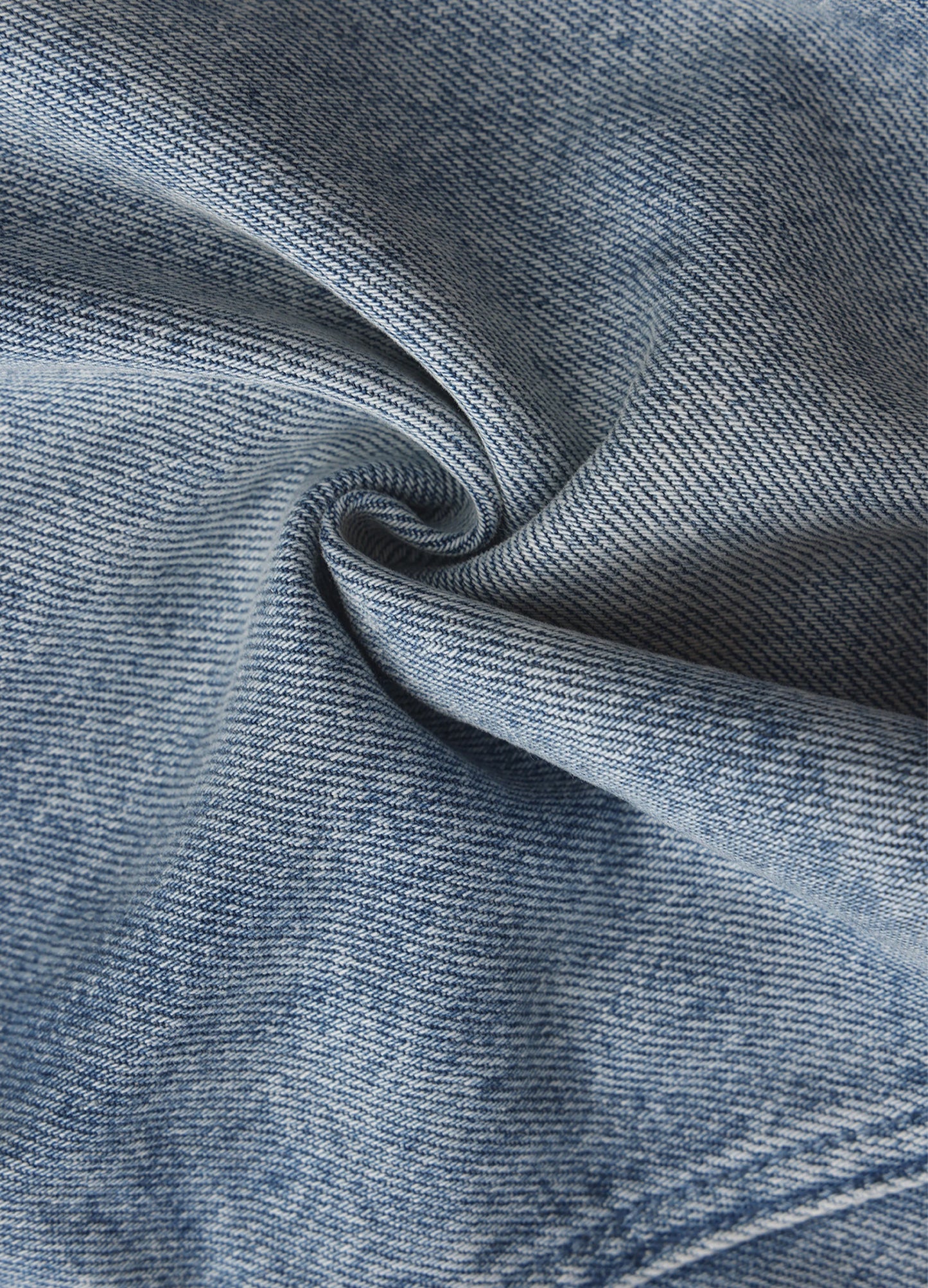 Washed Denim Skirt