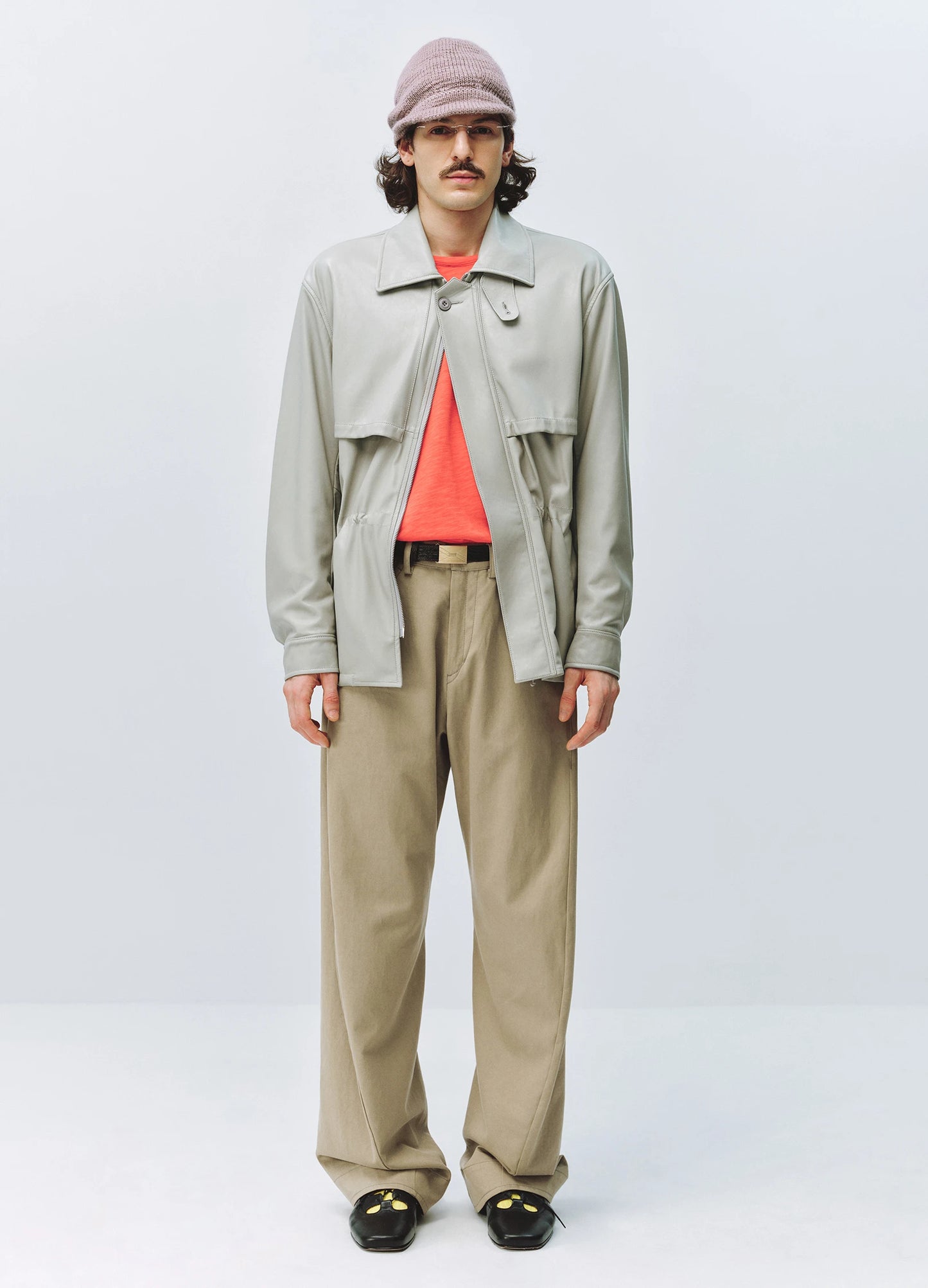 Washed Tencel Trousers