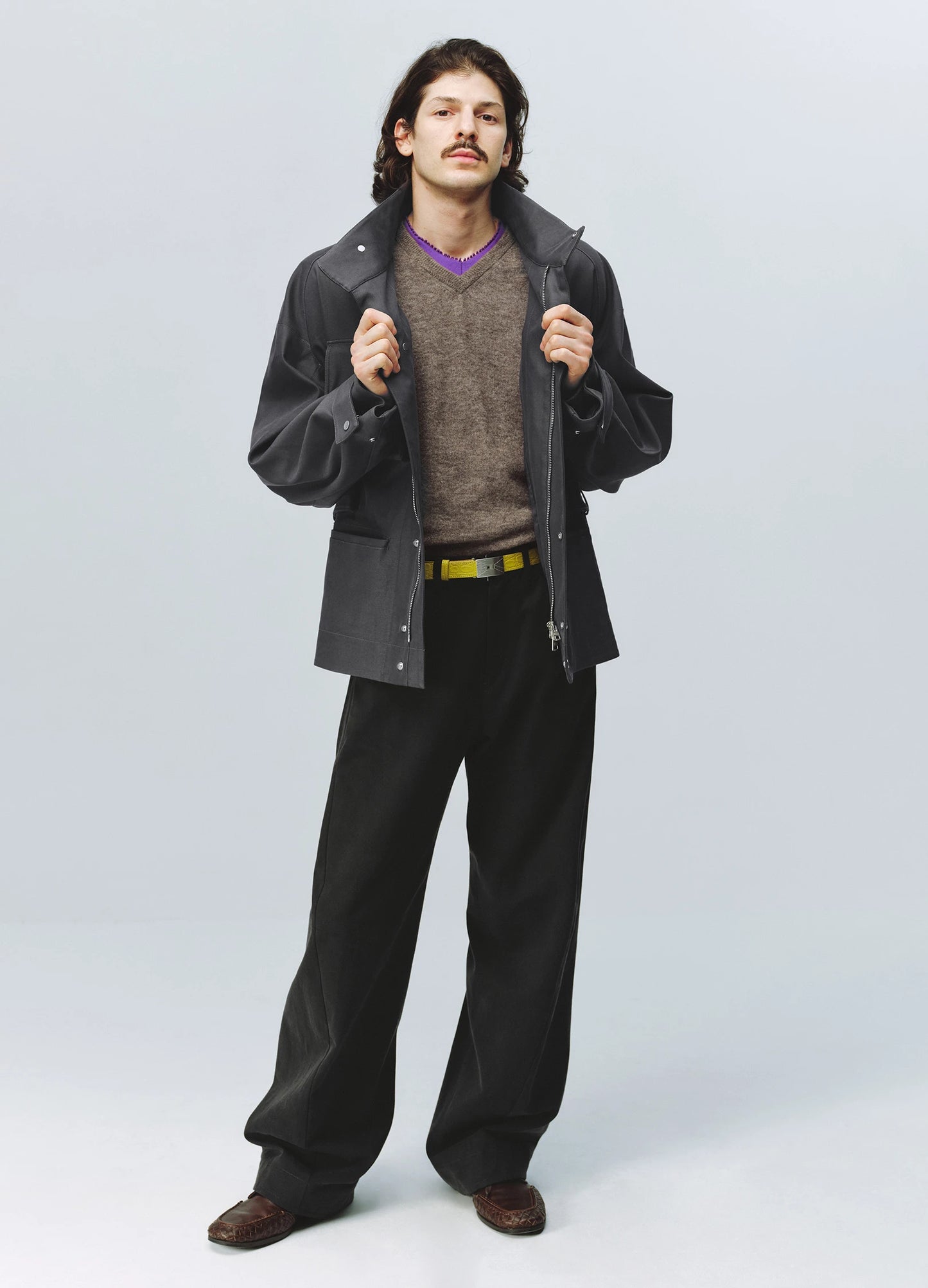 Washed Tencel Trousers