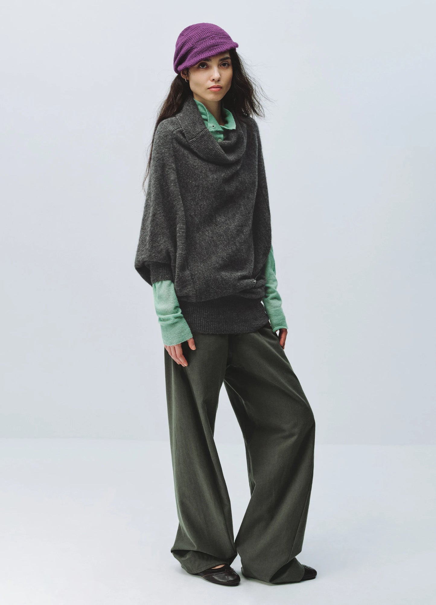 Washed Tencel Trousers