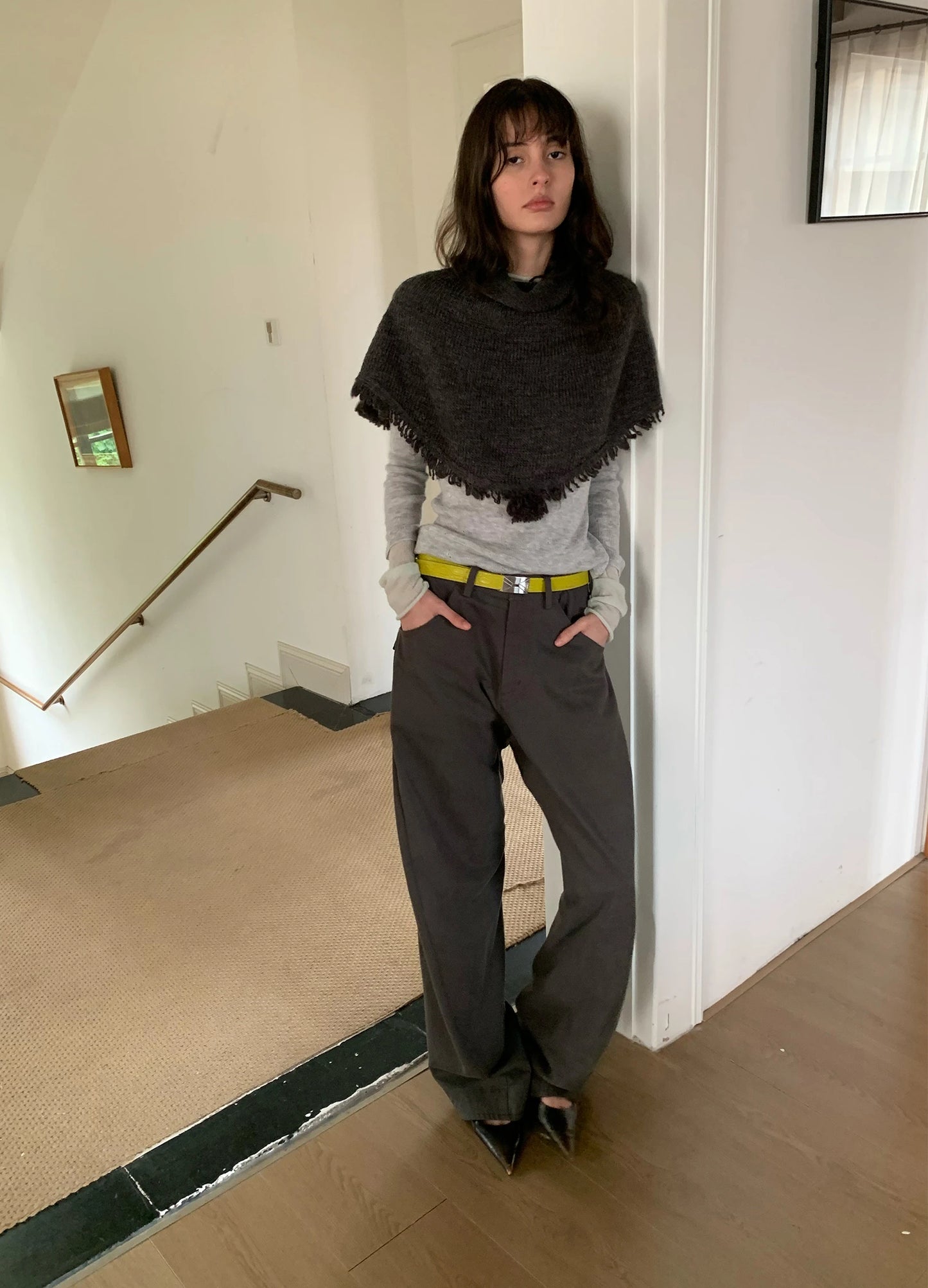 Washed Tencel Trousers
