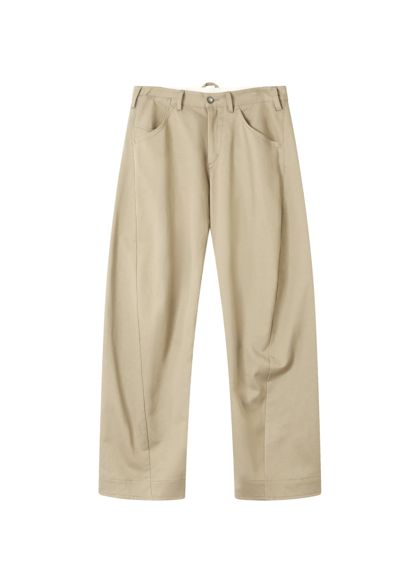 Washed Tencel Trousers