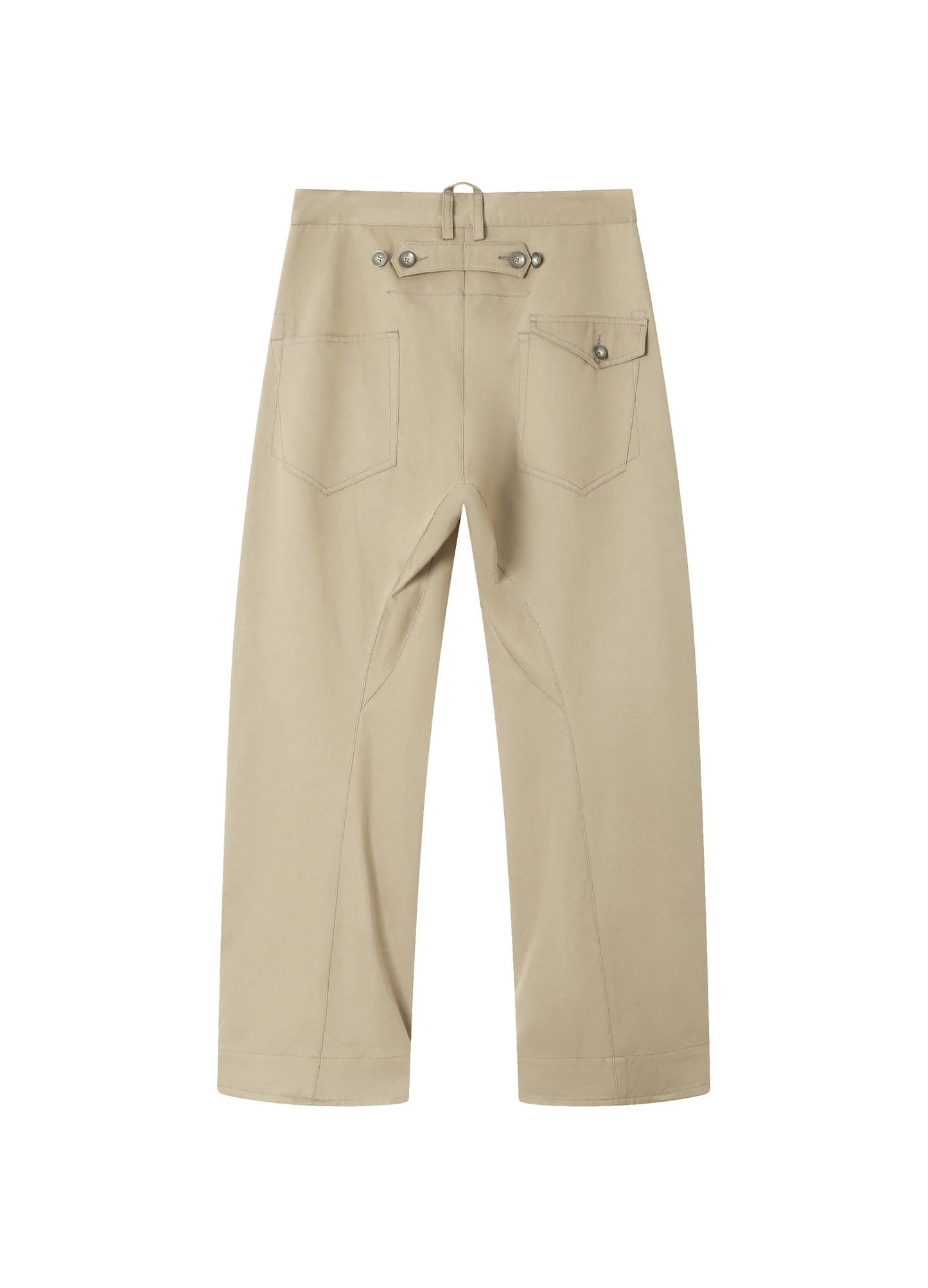 Washed Tencel Trousers