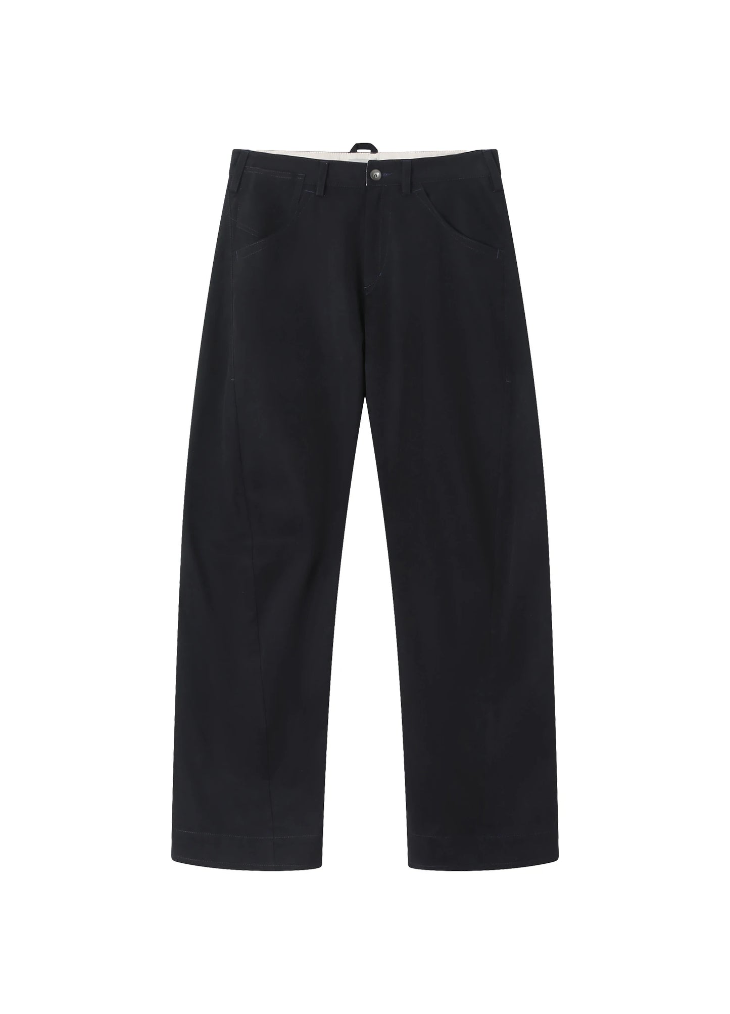 Washed Tencel Trousers