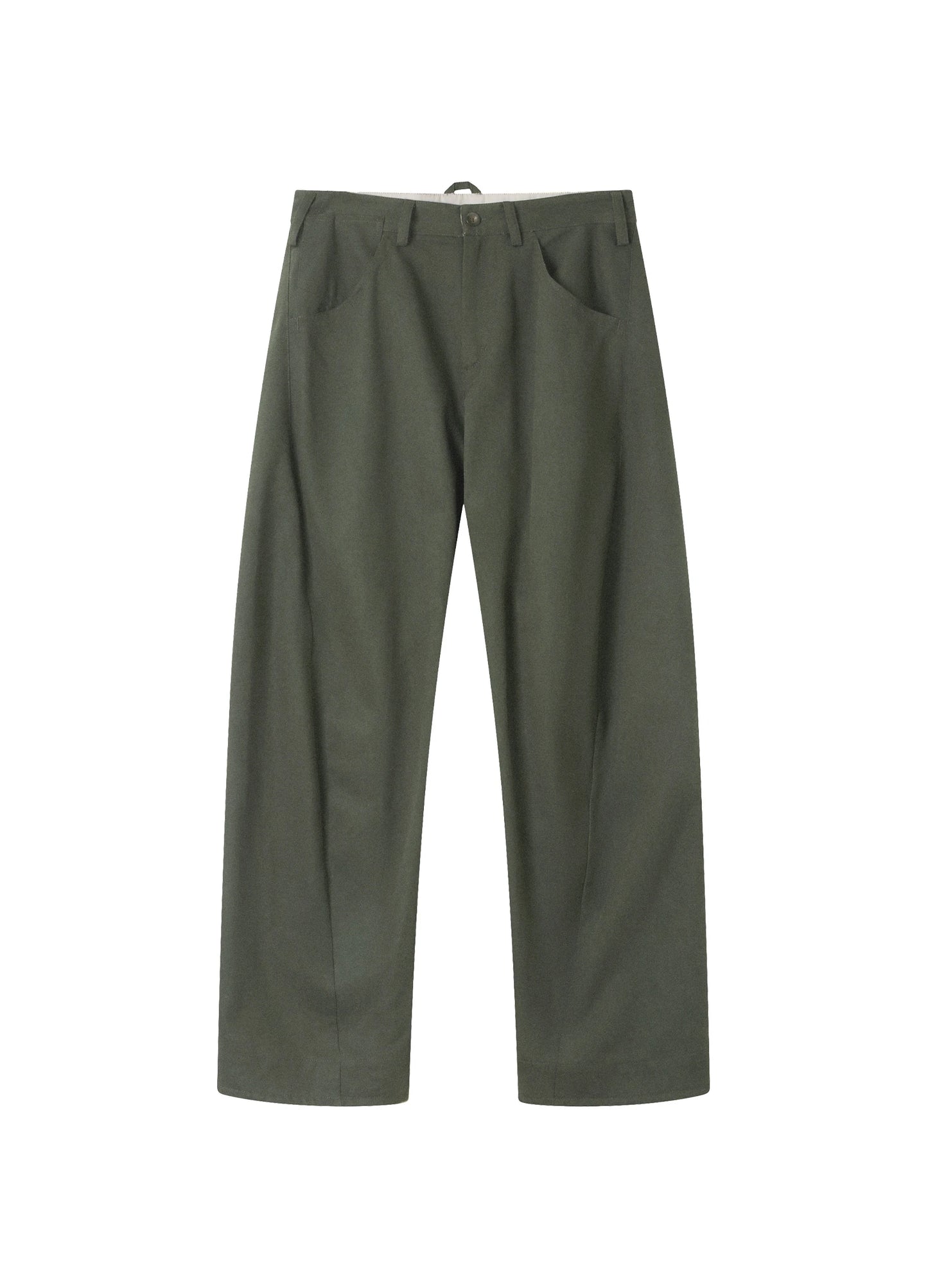 Washed Tencel Trousers