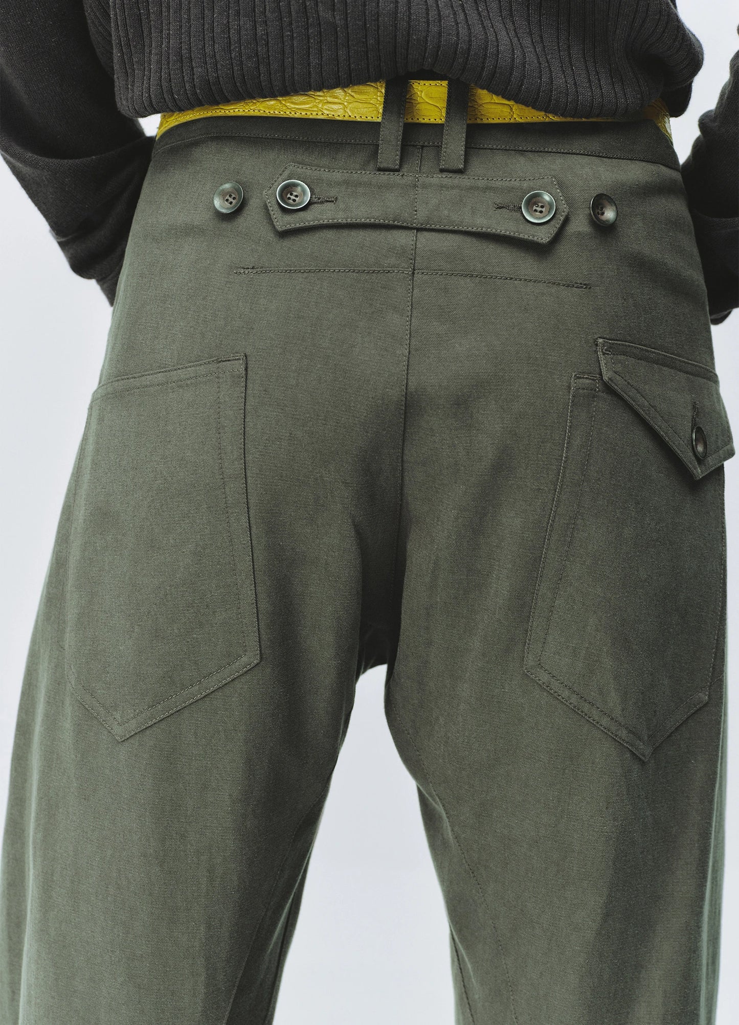 Washed Tencel Trousers