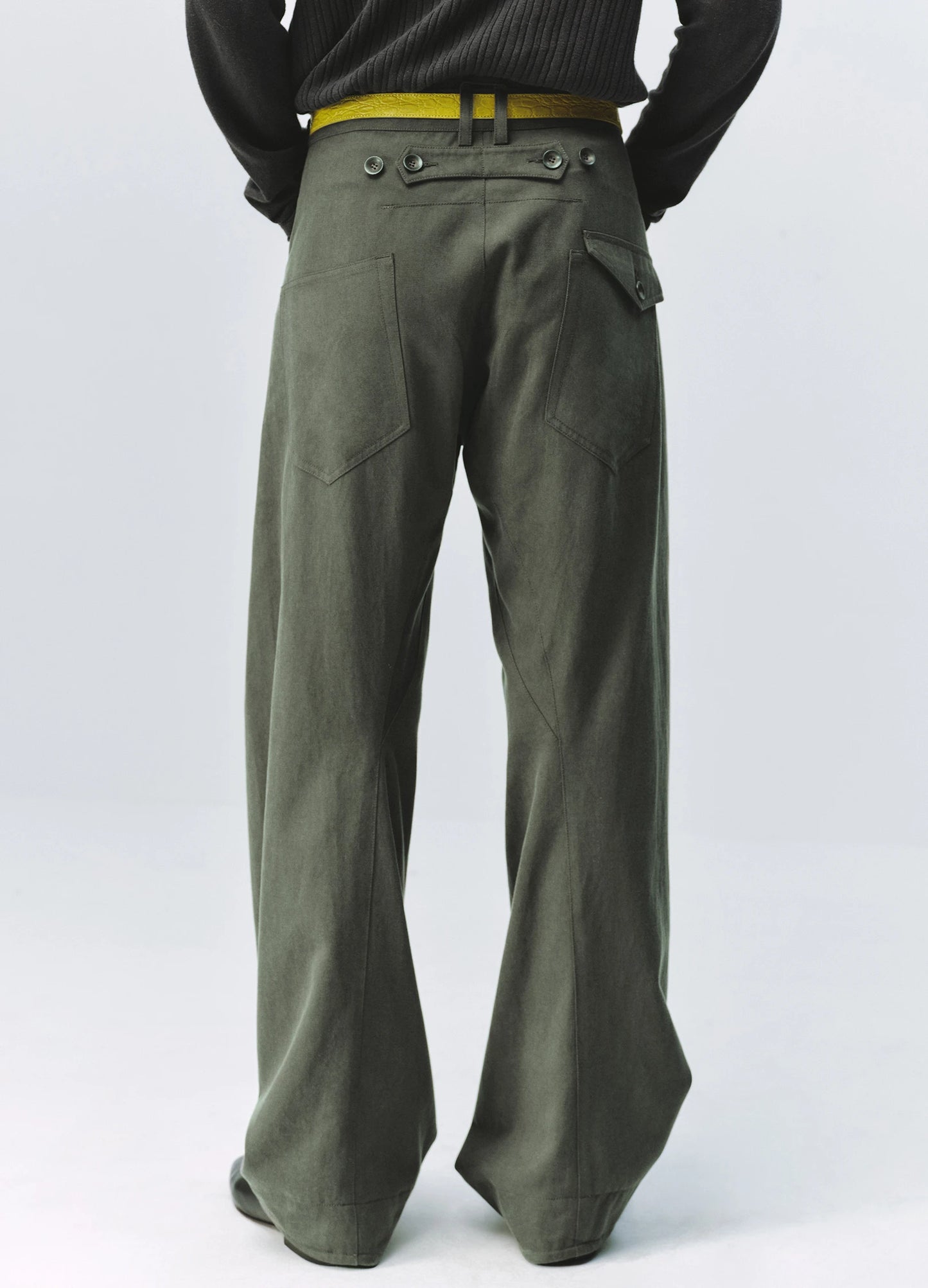 Washed Tencel Trousers