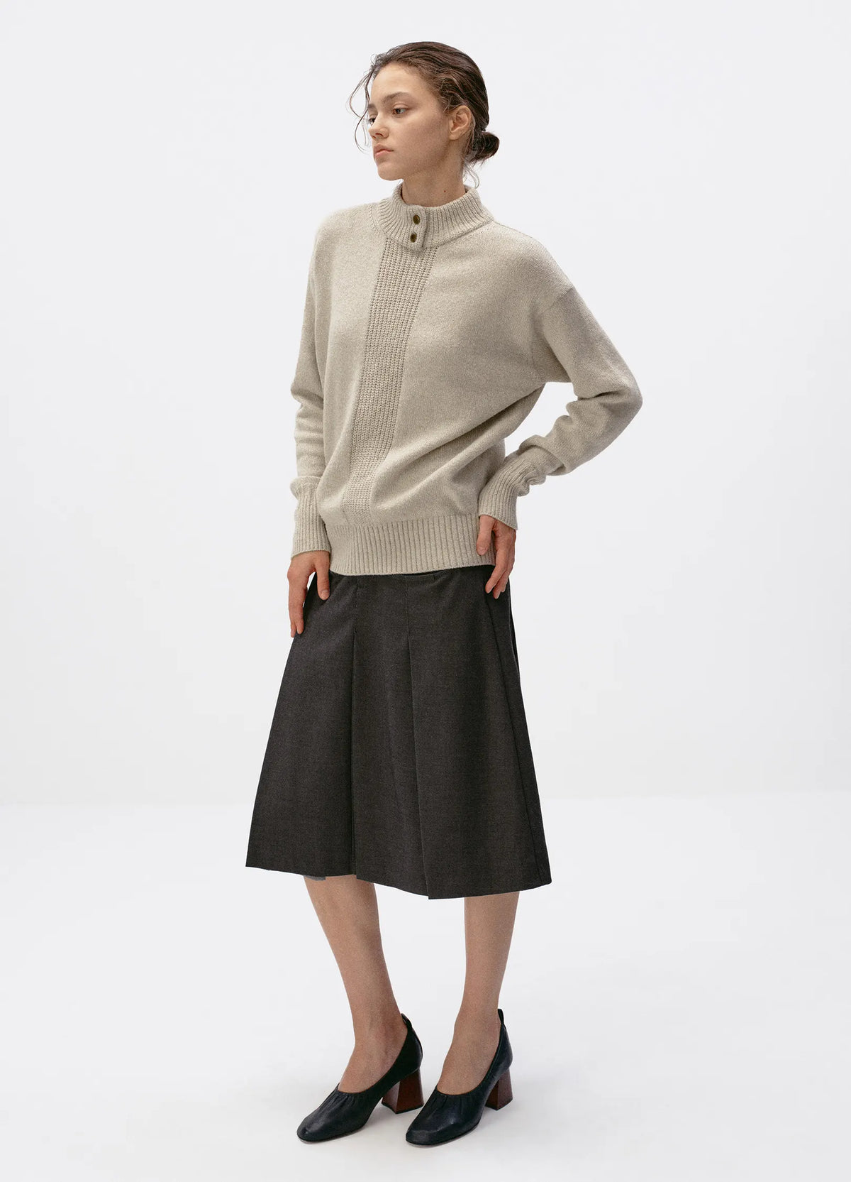 Washi Mock-Neck Sweater