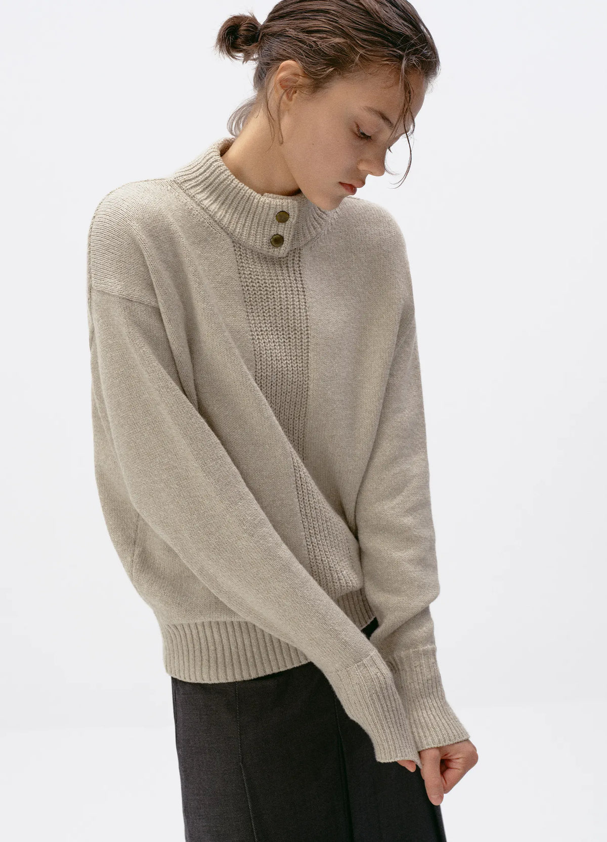 Washi Mock-Neck Sweater