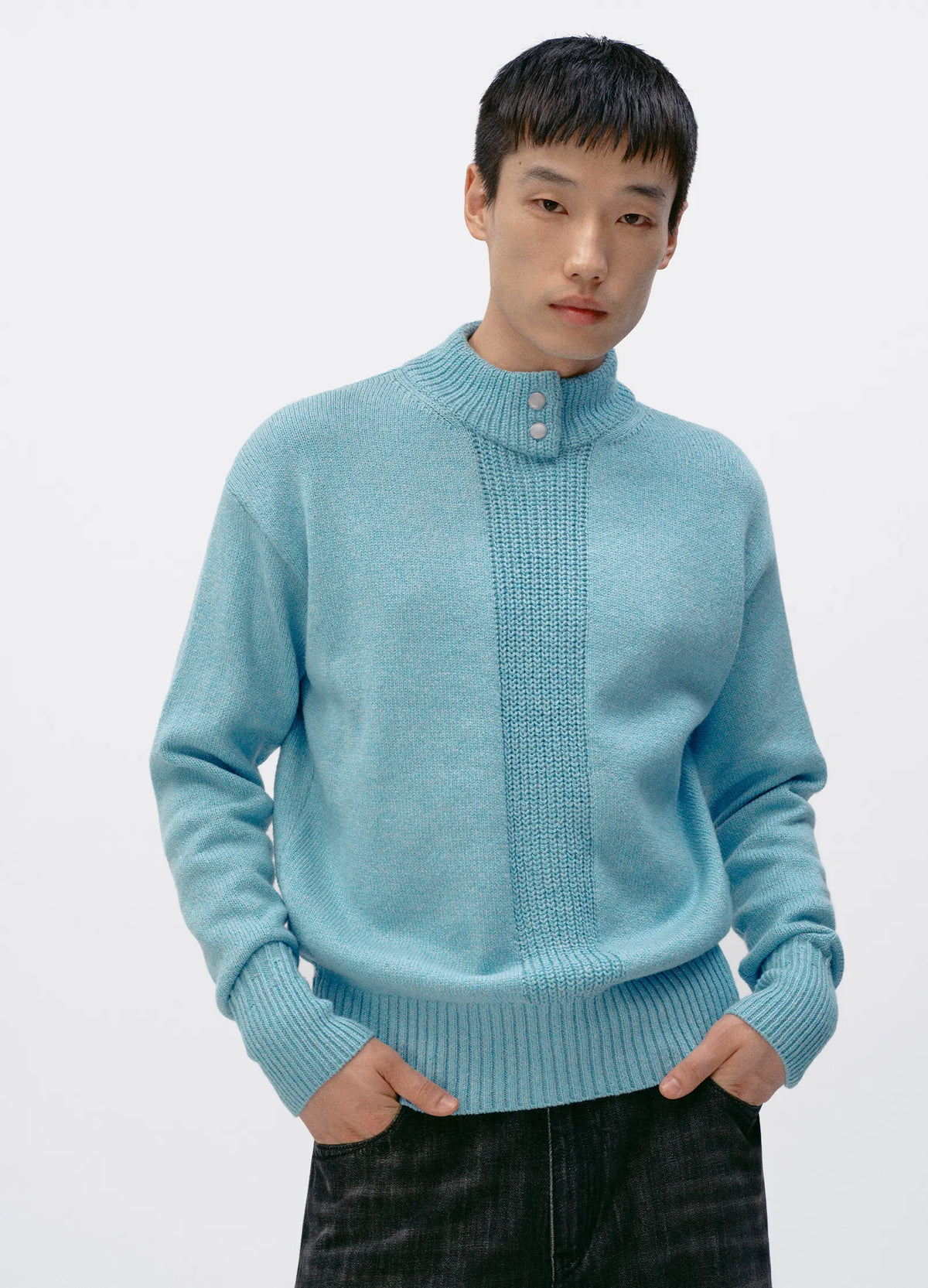 Washi Mock-Neck Sweater