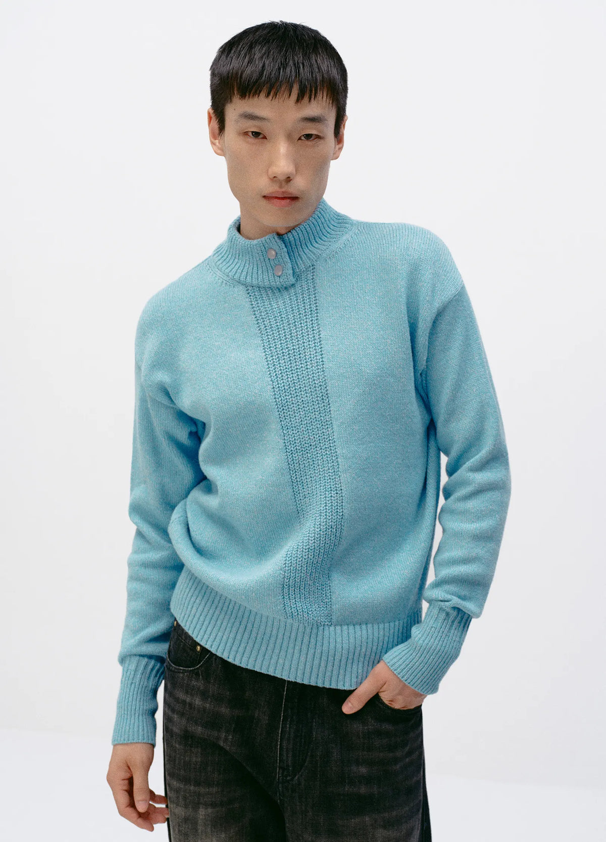 Washi Mock-Neck Sweater