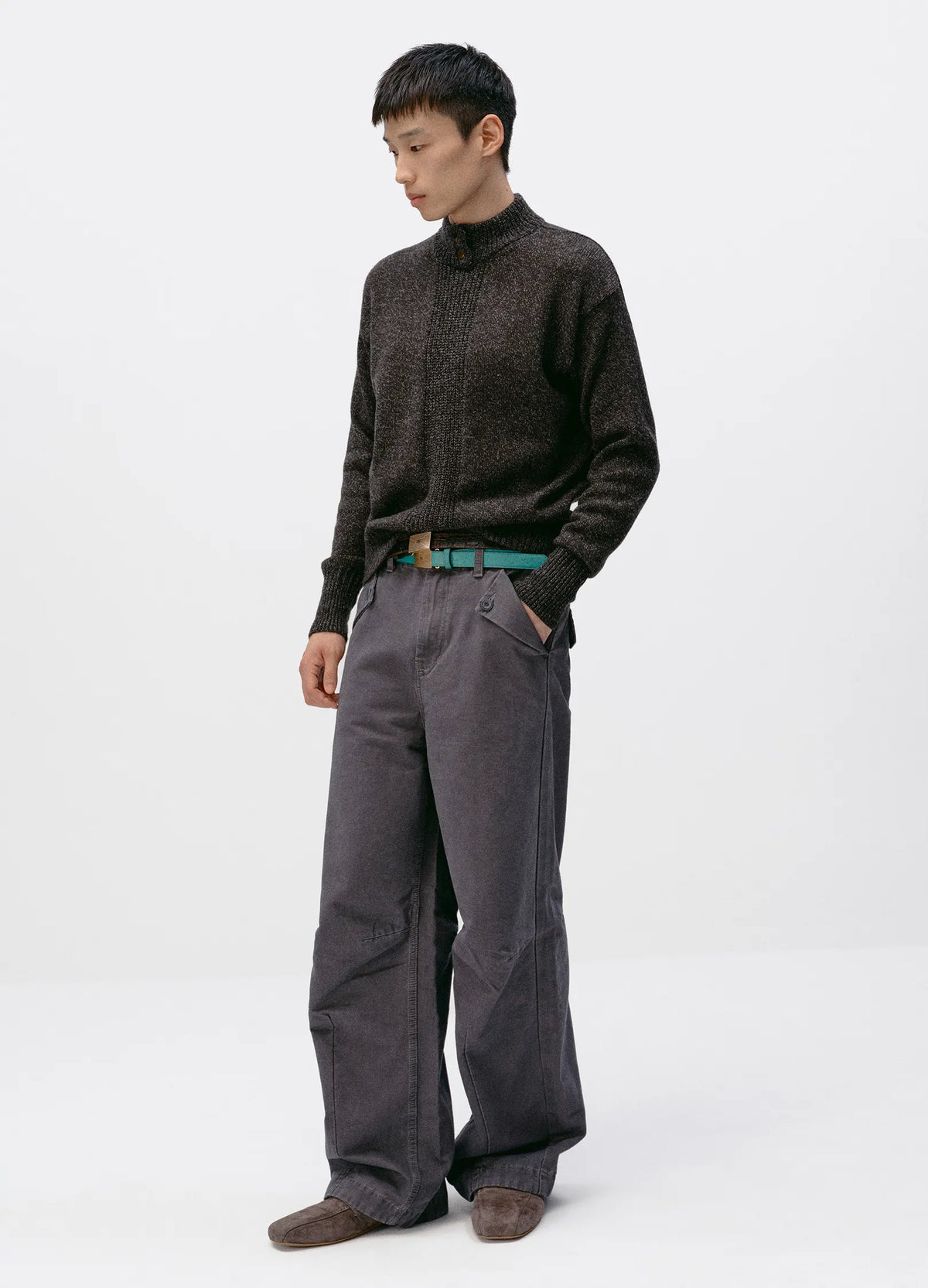 Washi Mock-Neck Sweater